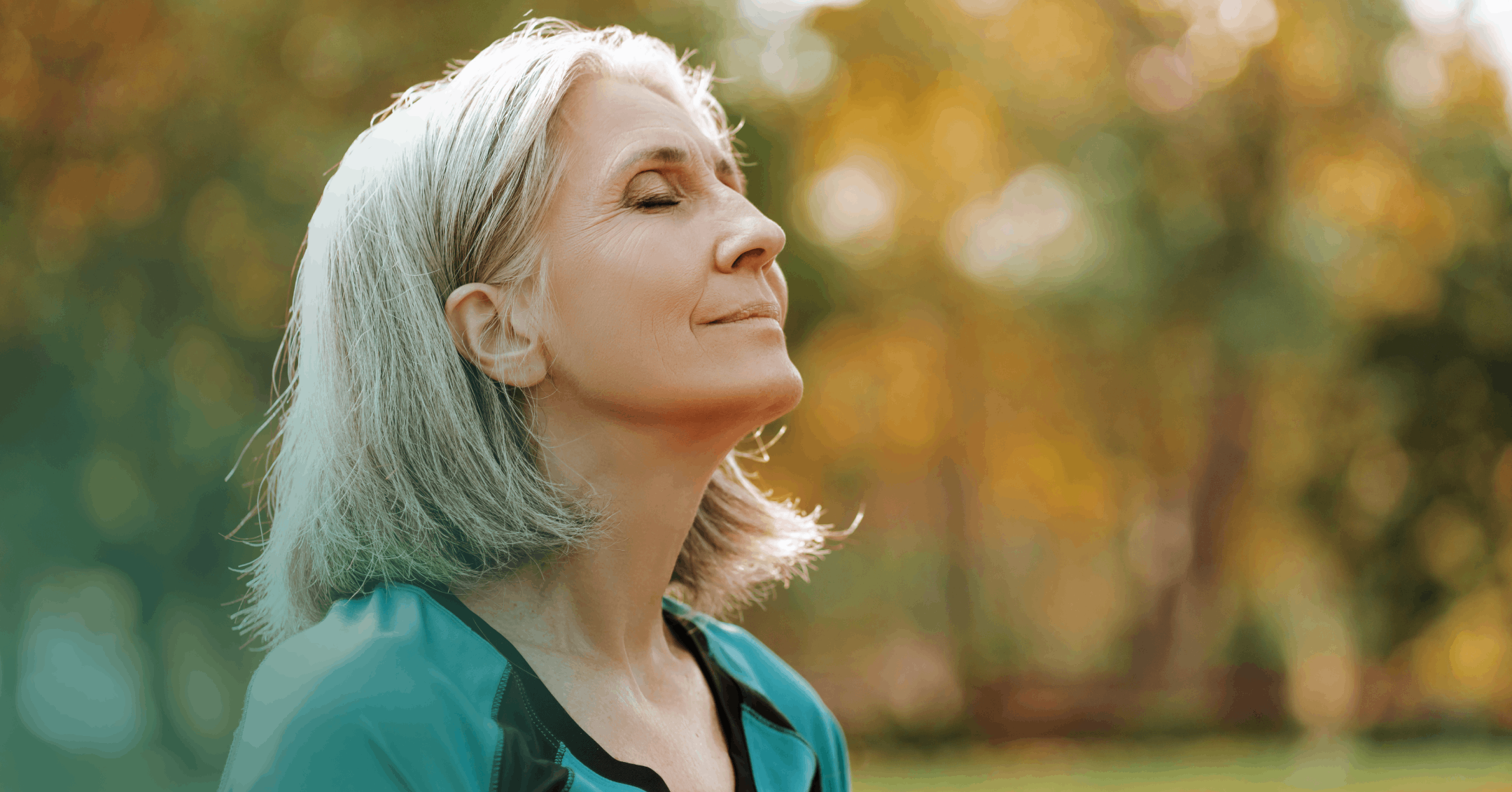 woman embracing solitude by going for a walk
