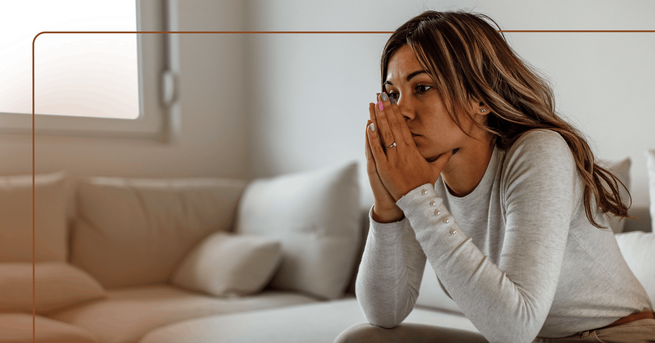 young woman isolating herself to avoid judgment