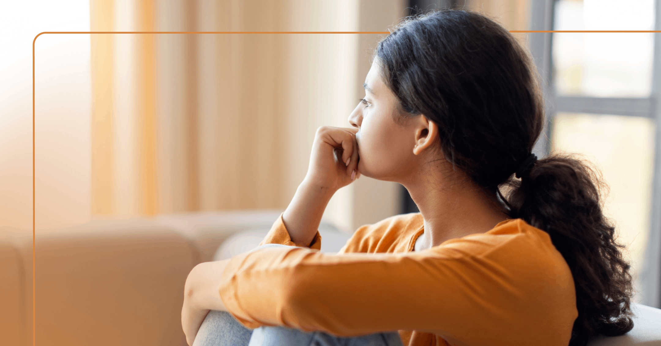woman experiencing gender-related stress