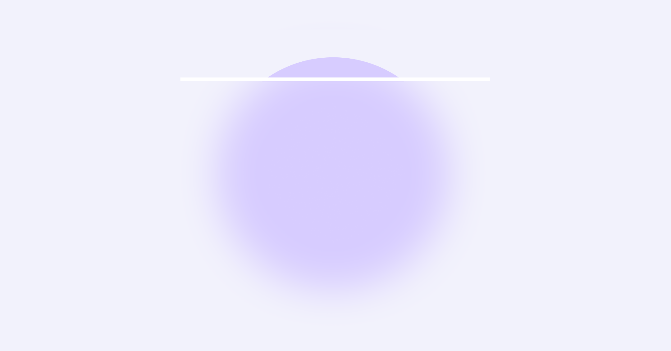 mostly blurred purple circle with sharply focused portion as conceptual representation of visible symptoms of ADHD