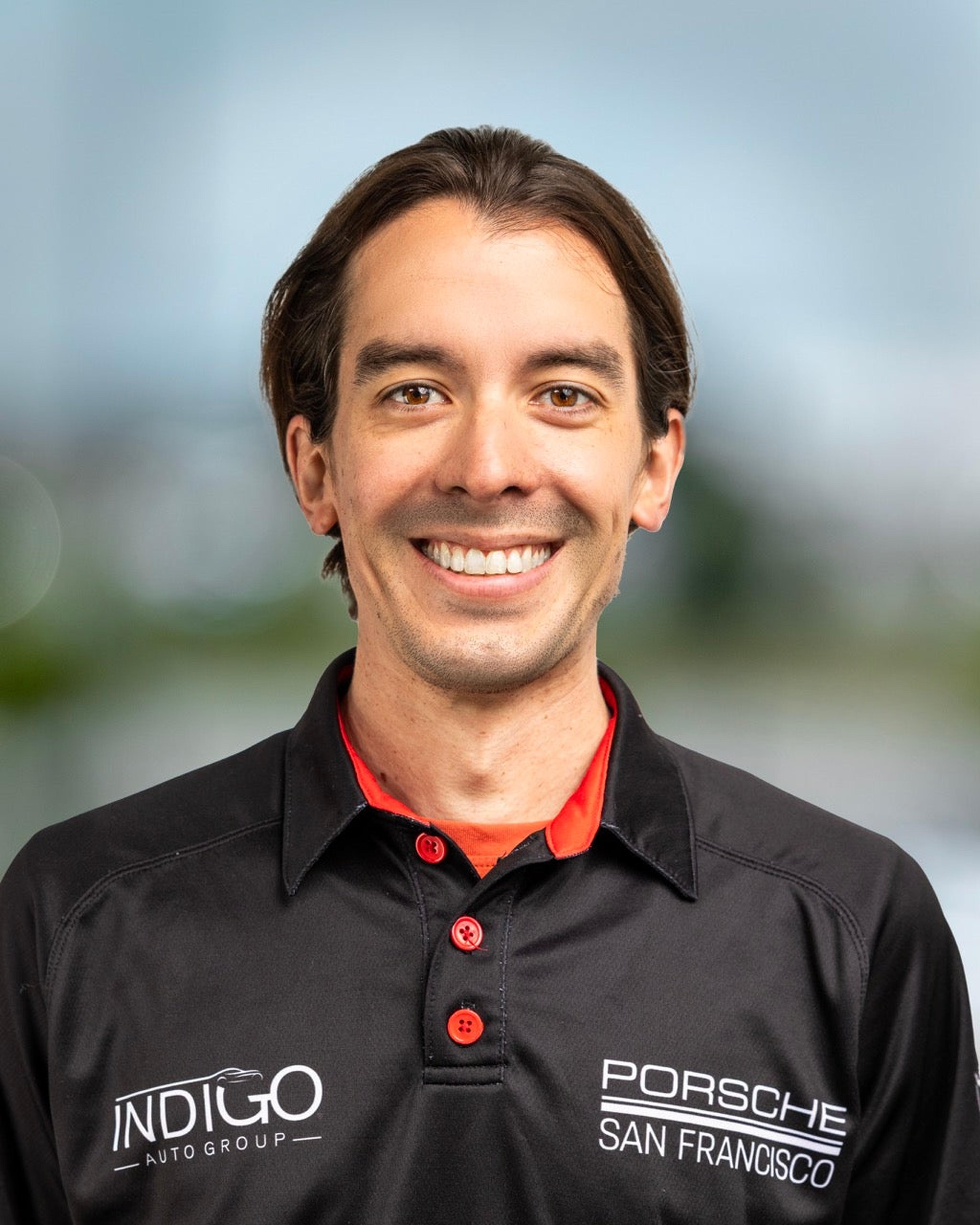 Cory Burkhart, Porsche Service Manager, at Porsche San Francisco
