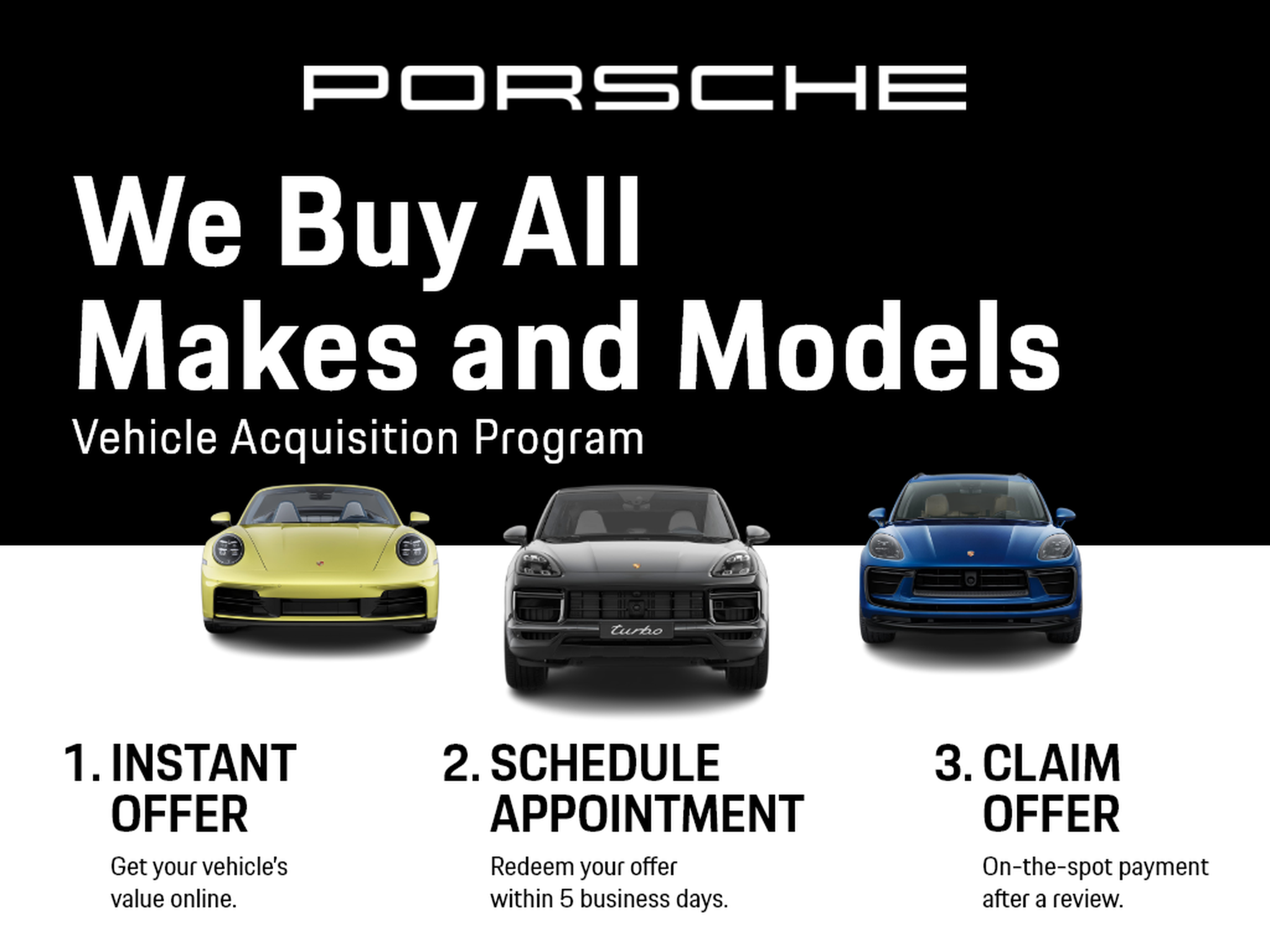 Porsche Barrington wants to buy your car