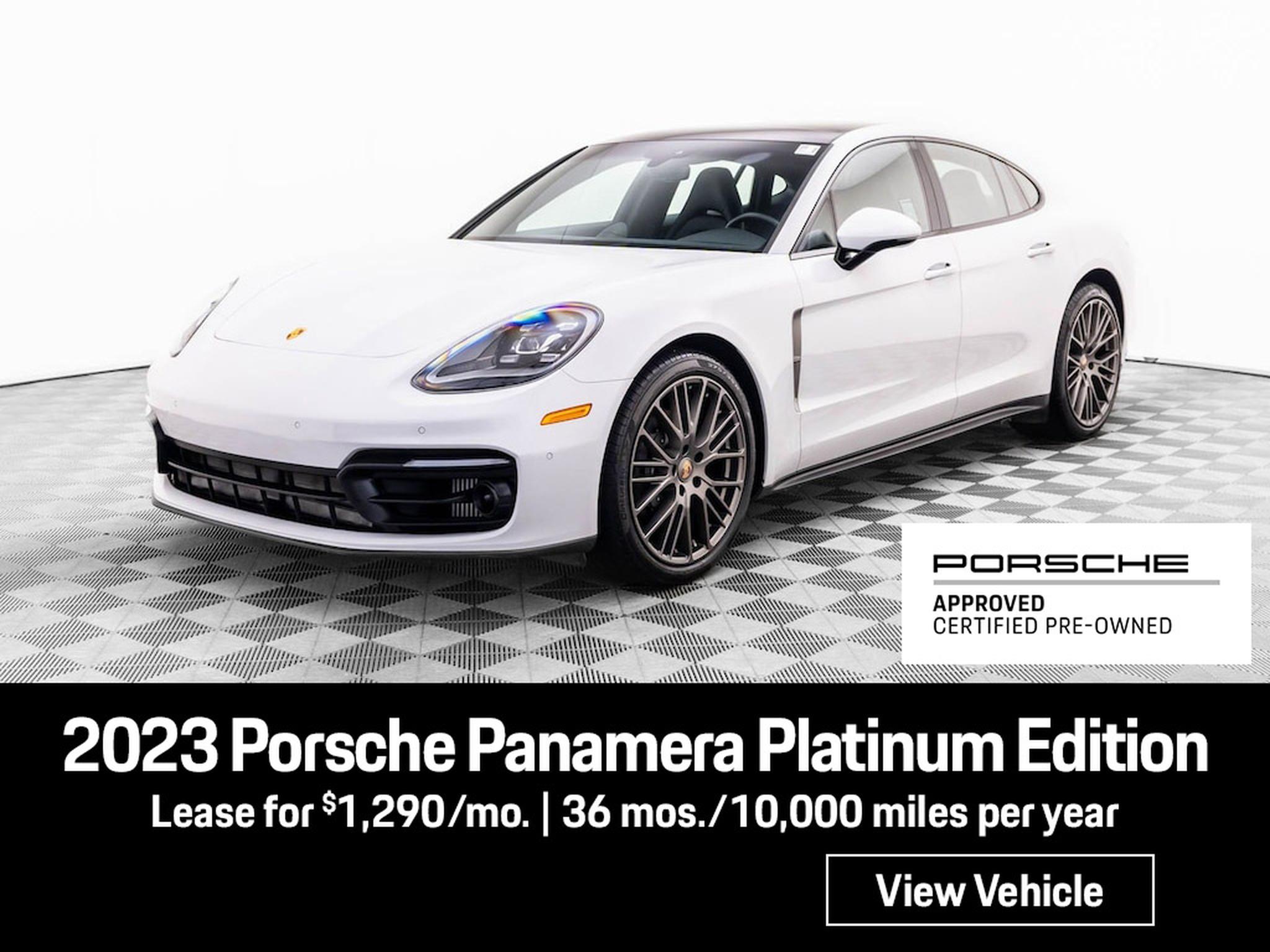 2023 Porsche Panamera Platinum Edition at Porsche Barrington