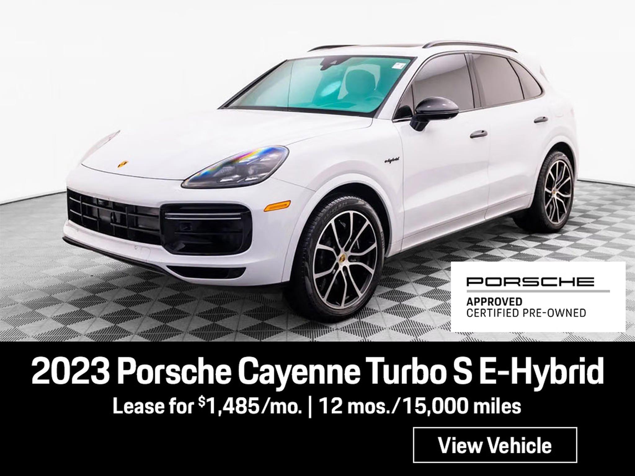 2026 Porsche Cayenne Turbo S E-Hybrid at Porsche Barrington