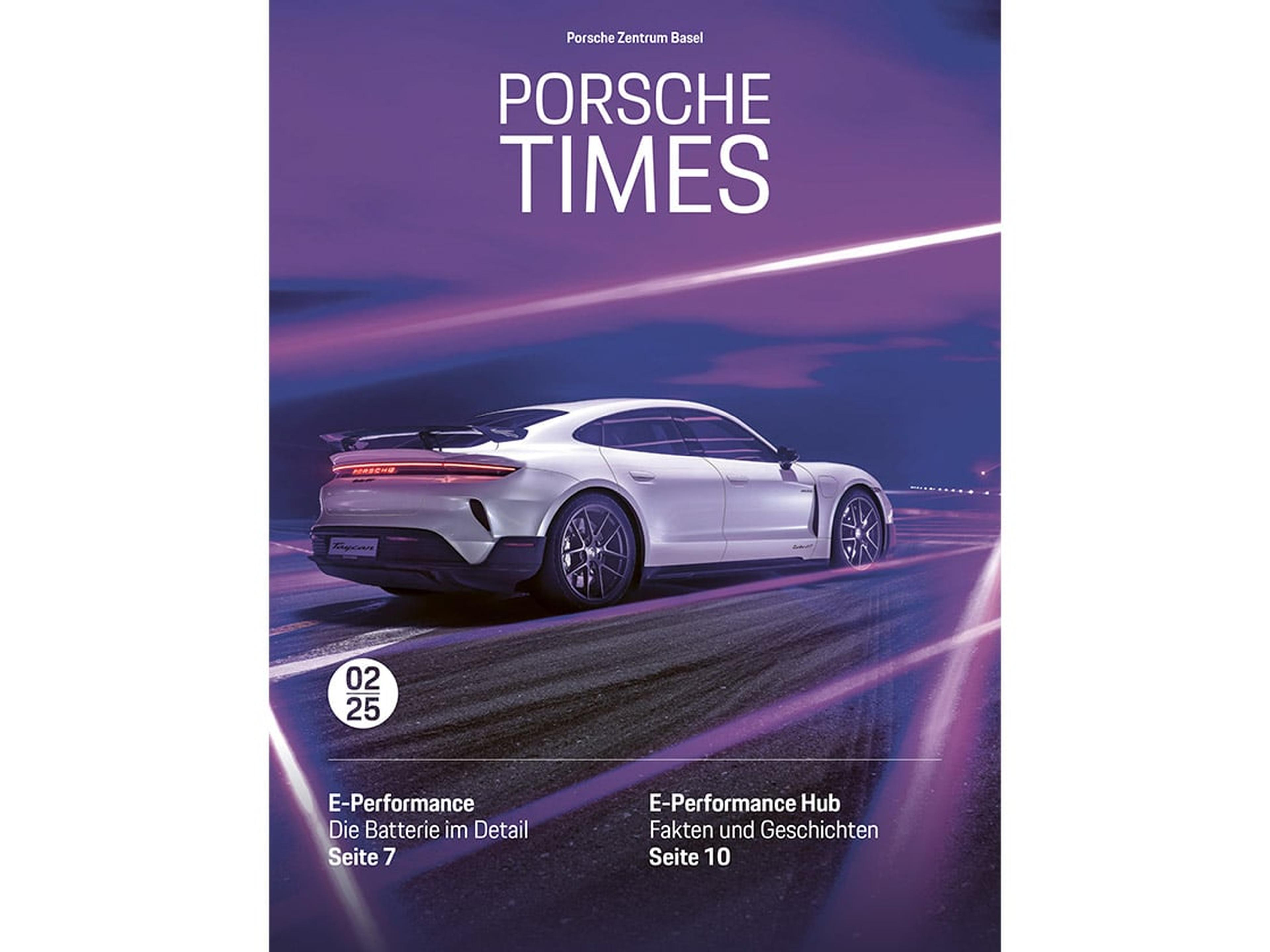 Titelblatt der Porsche Times