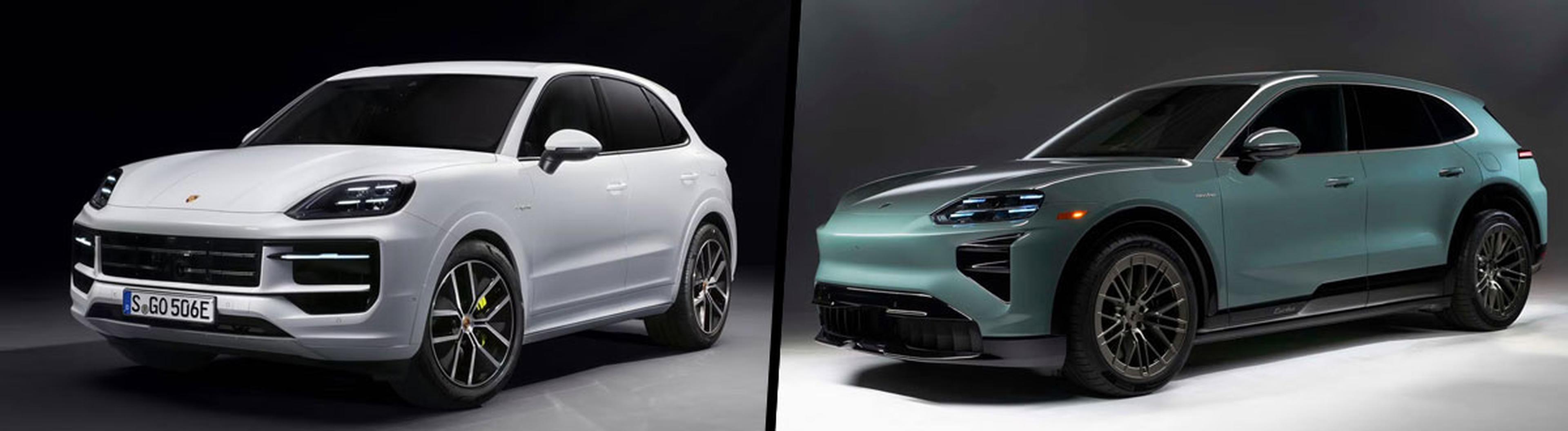 2026 Porsche Cayenne E-Hybrid vs 2026 Porsche Cayenne Electric