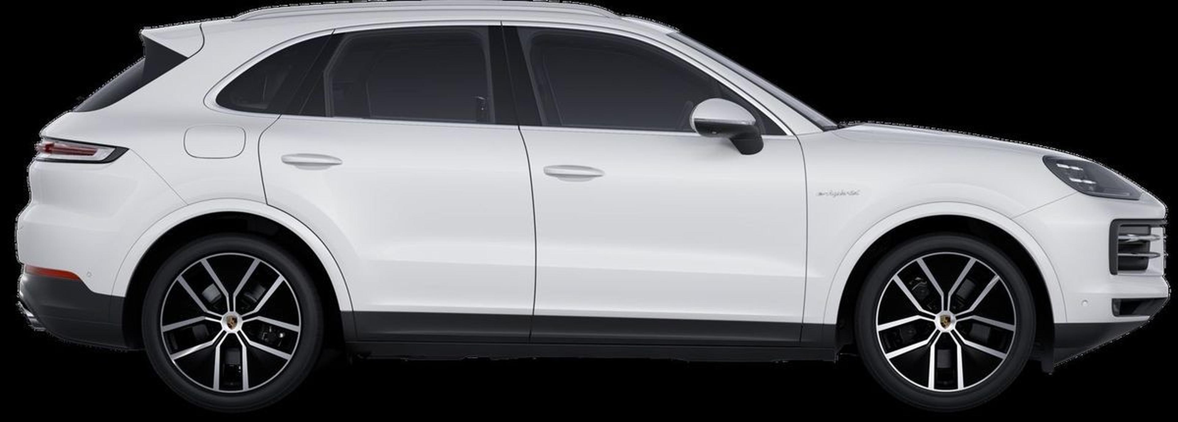 2026 Porsche Cayenne E-Hybrid parked on a city street
