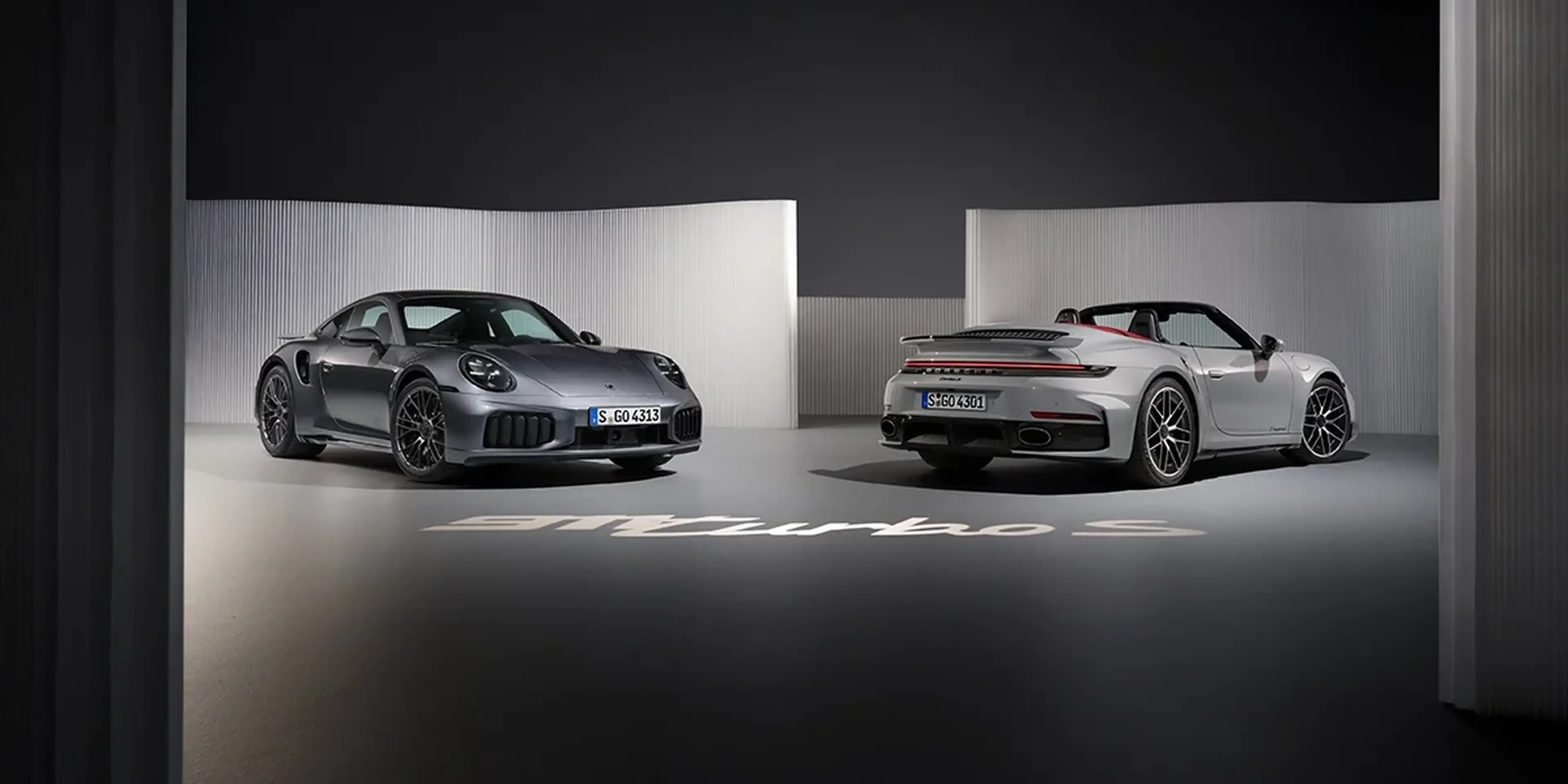 2026 Porsche 911 Turbo S in a studio