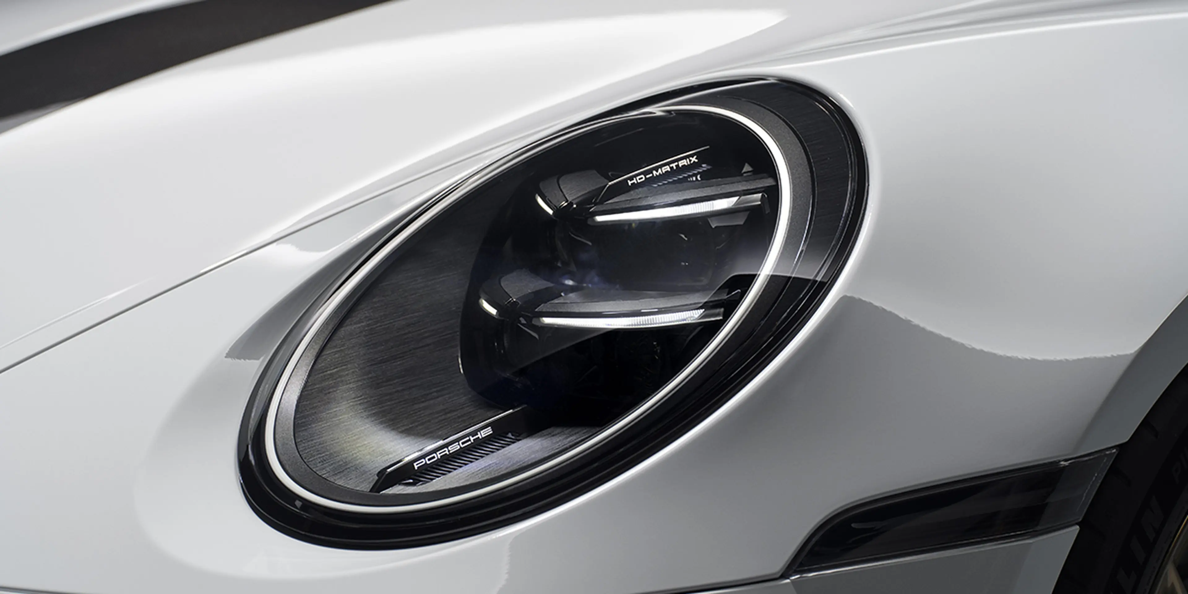2025 Porsche 911 GT3 headlight detail