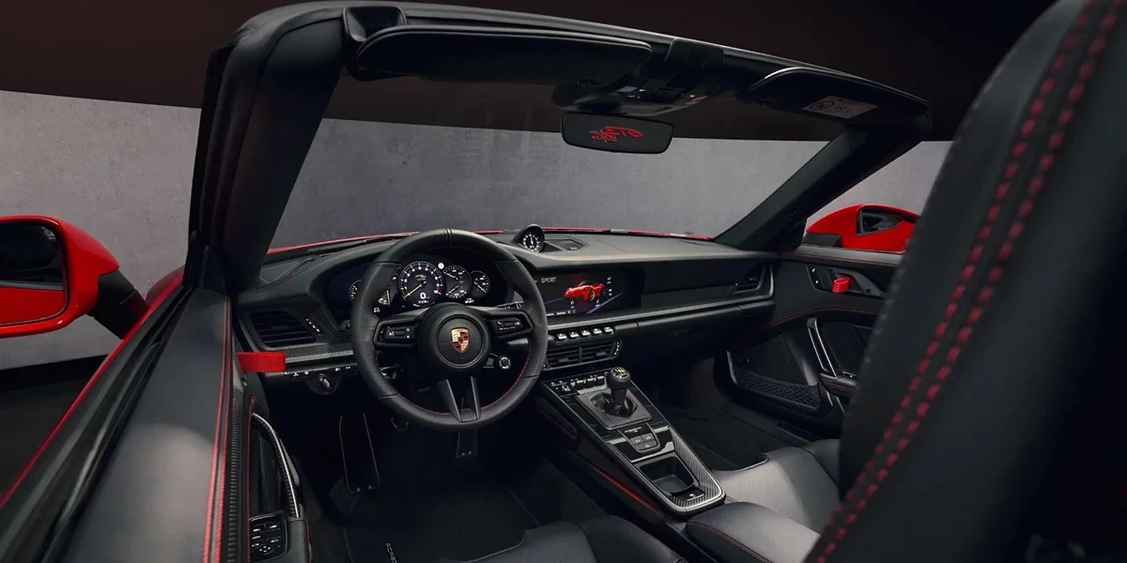 2027 Porsche 911 GT3 S/C Cabriolet interior