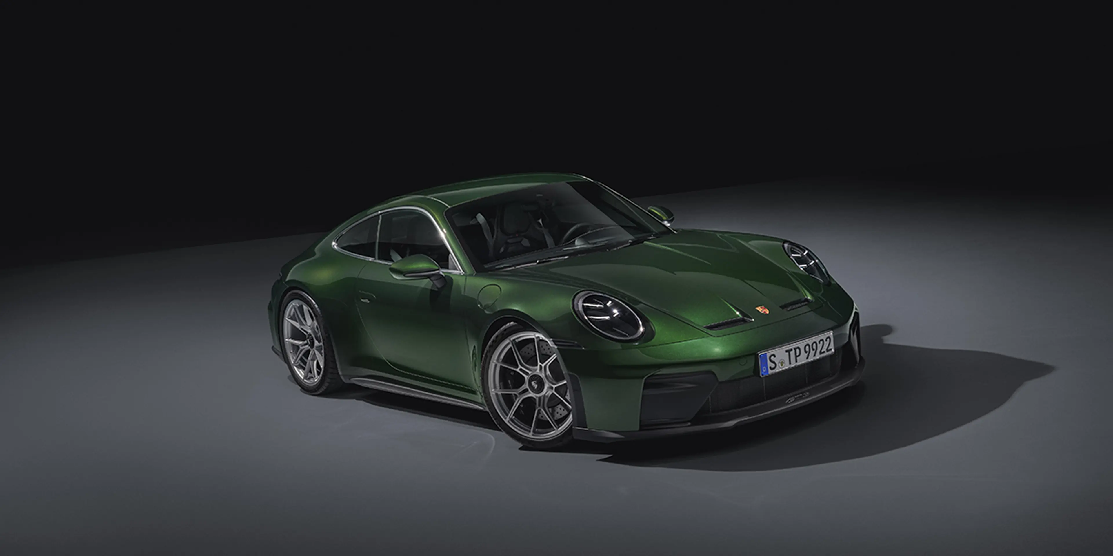 Green 2025 Porsche 911 GT3 Touring