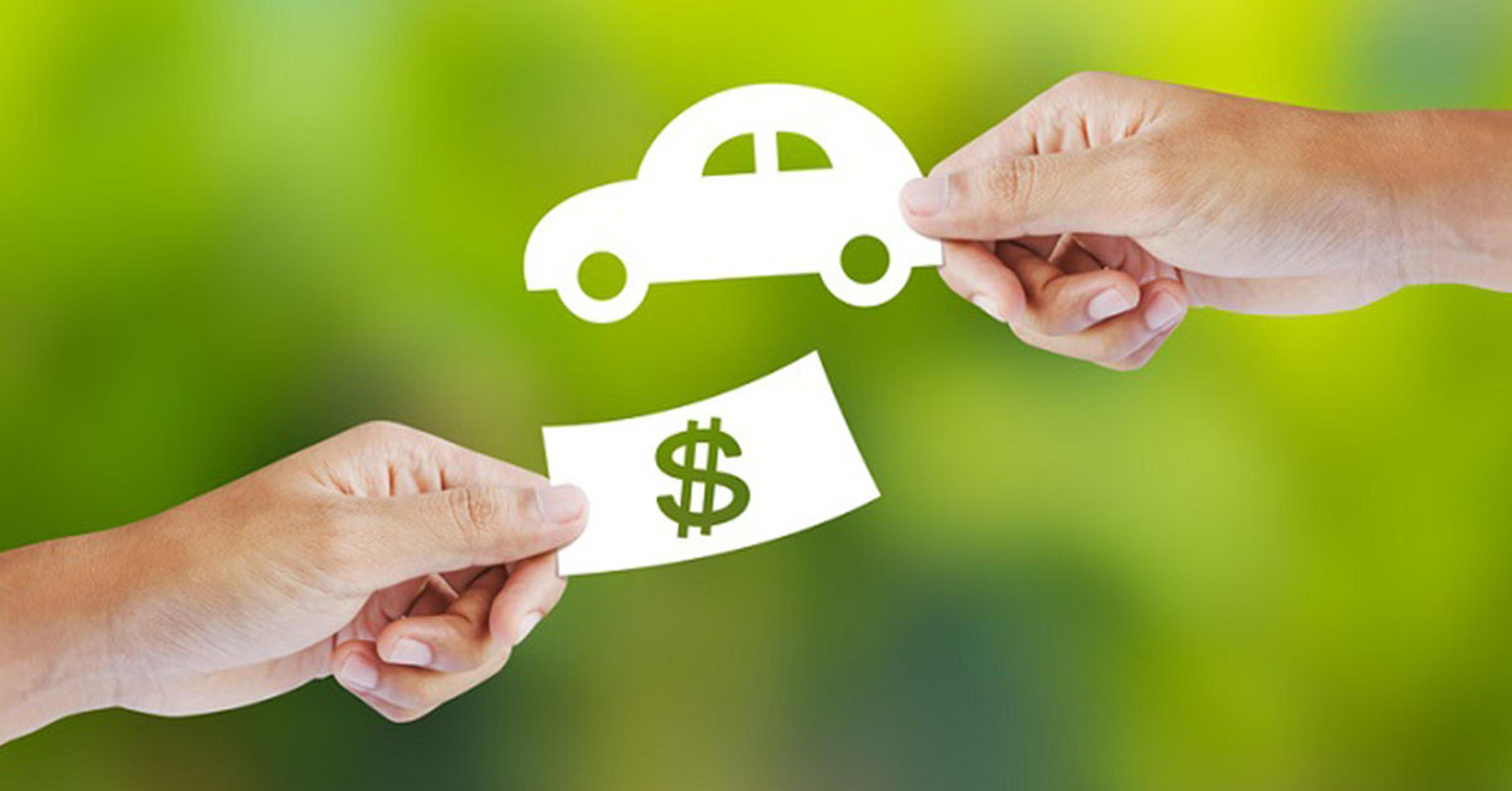 Cash and keys exchanging hands representing Porsche trade-in