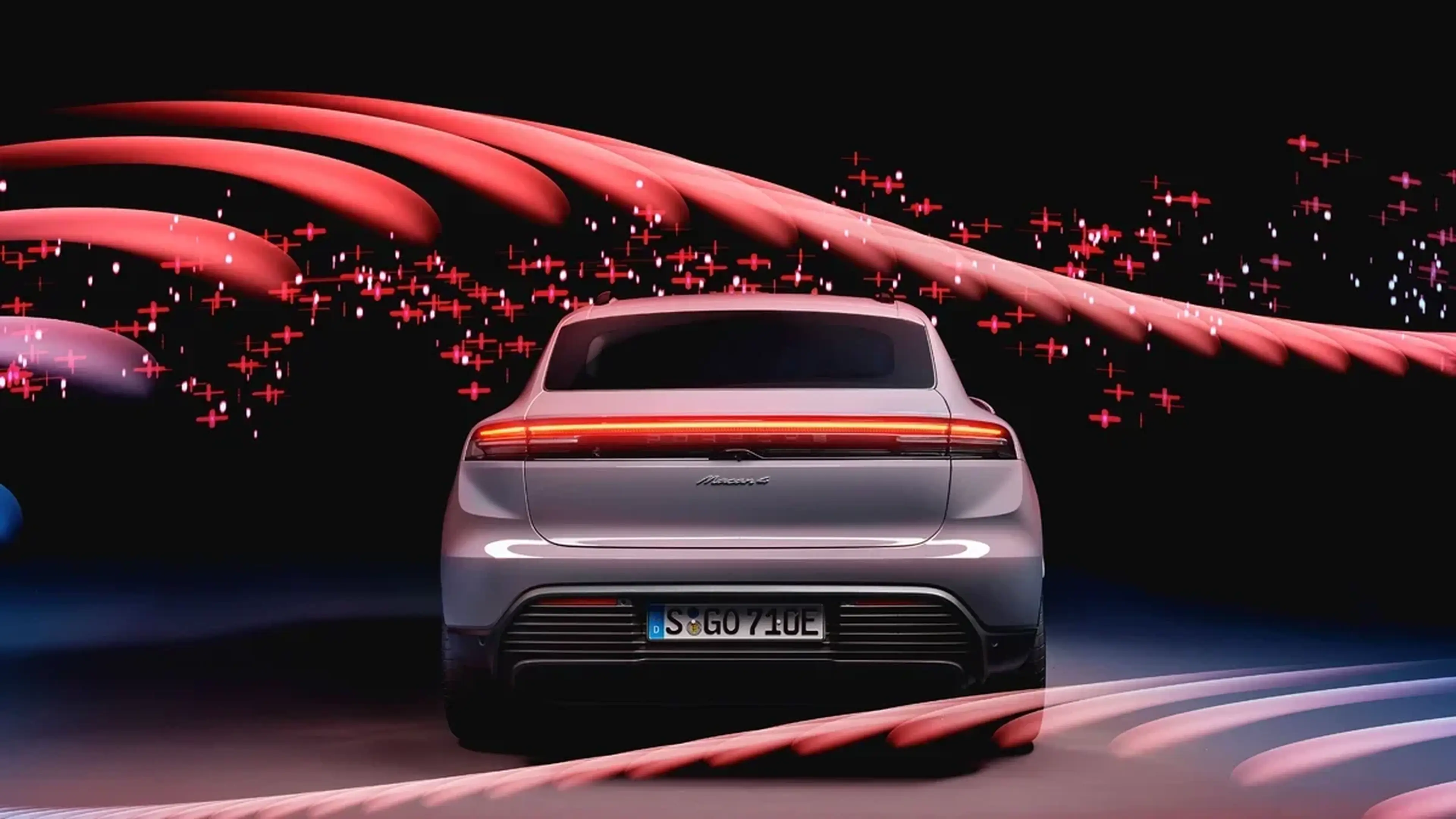 Porsche Macan Electric rear light bar