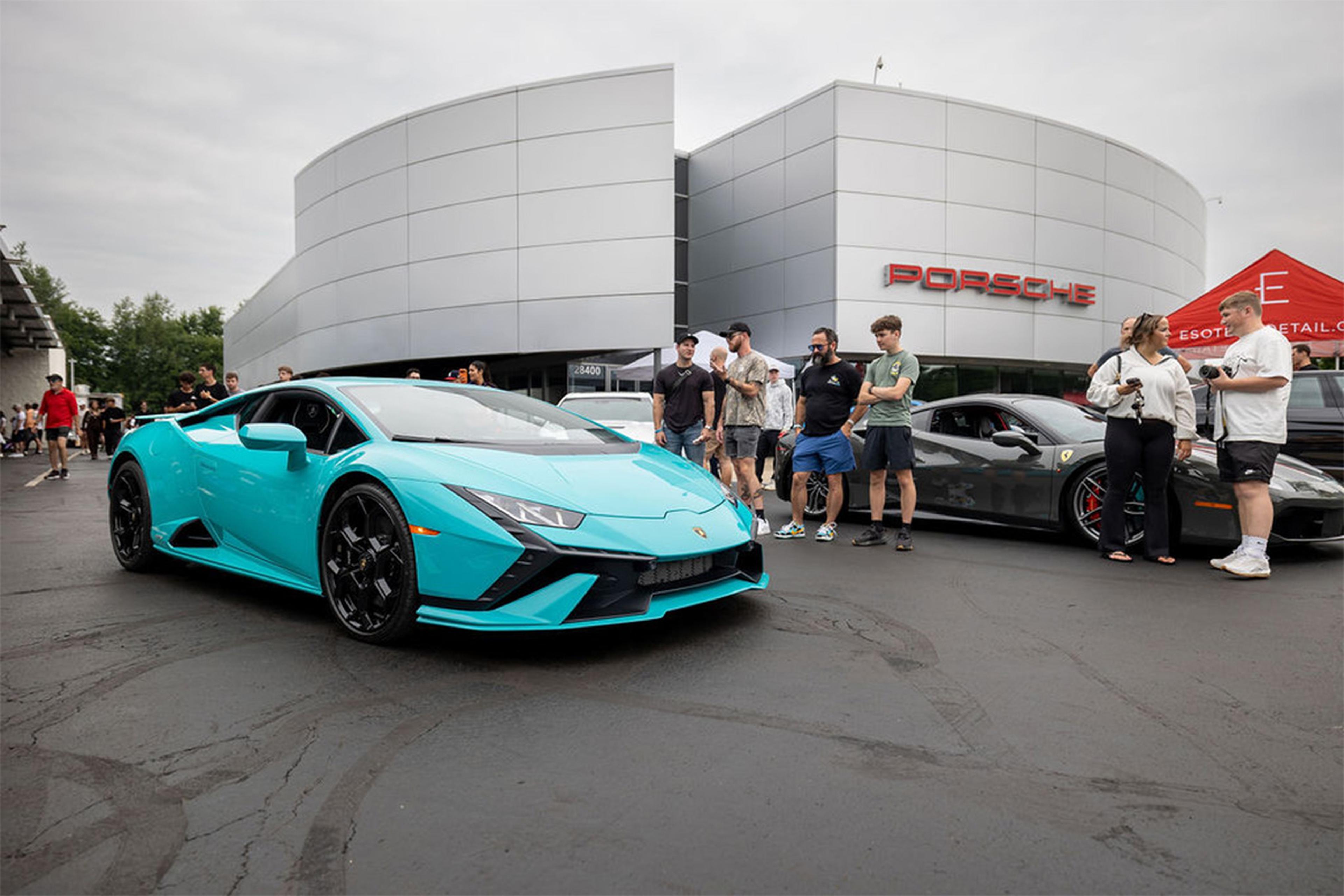 Cars and Coffee CLE at Porsche North Olmsted