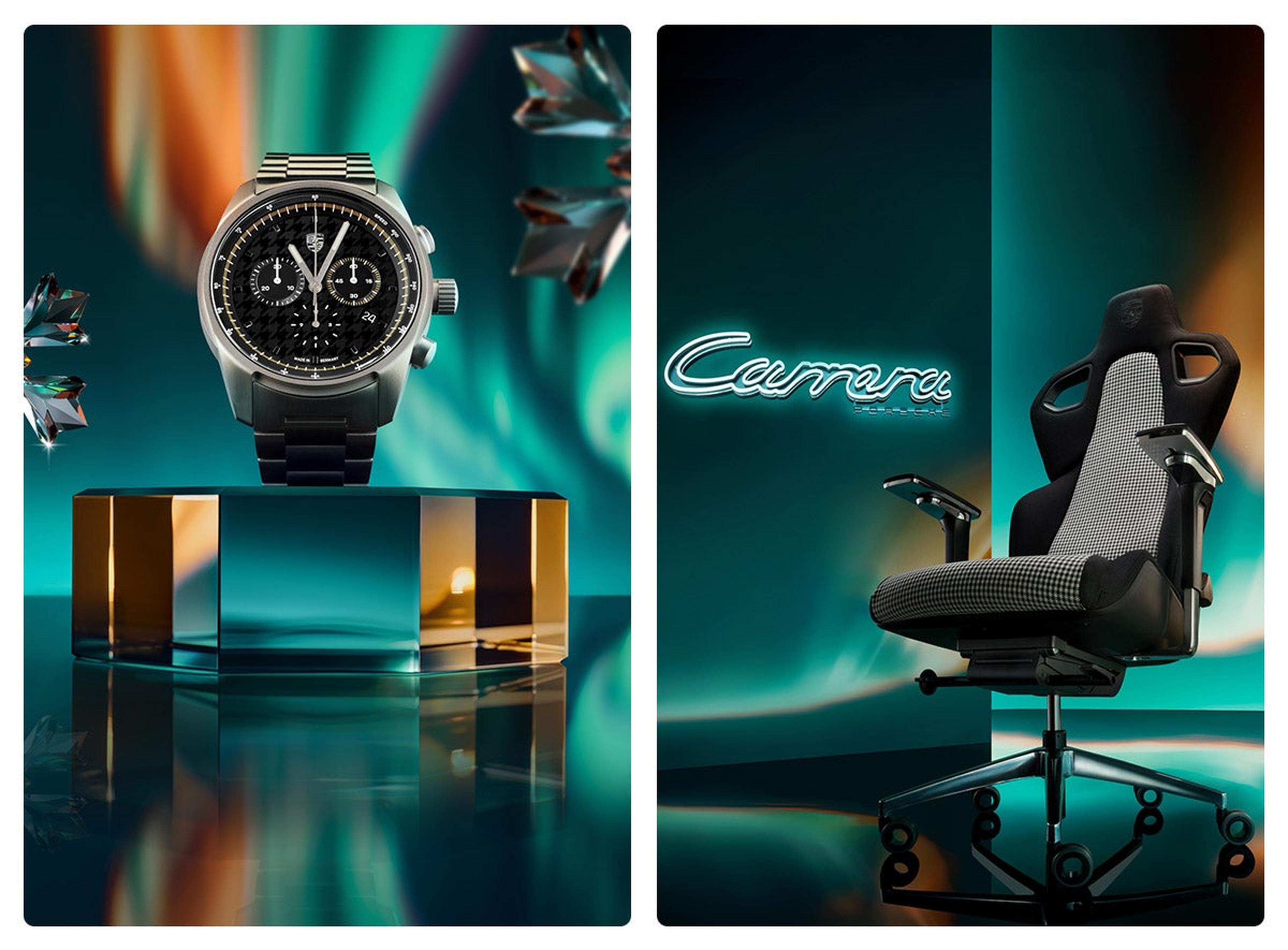 Porsche Design watch and 911 Carrera gift items