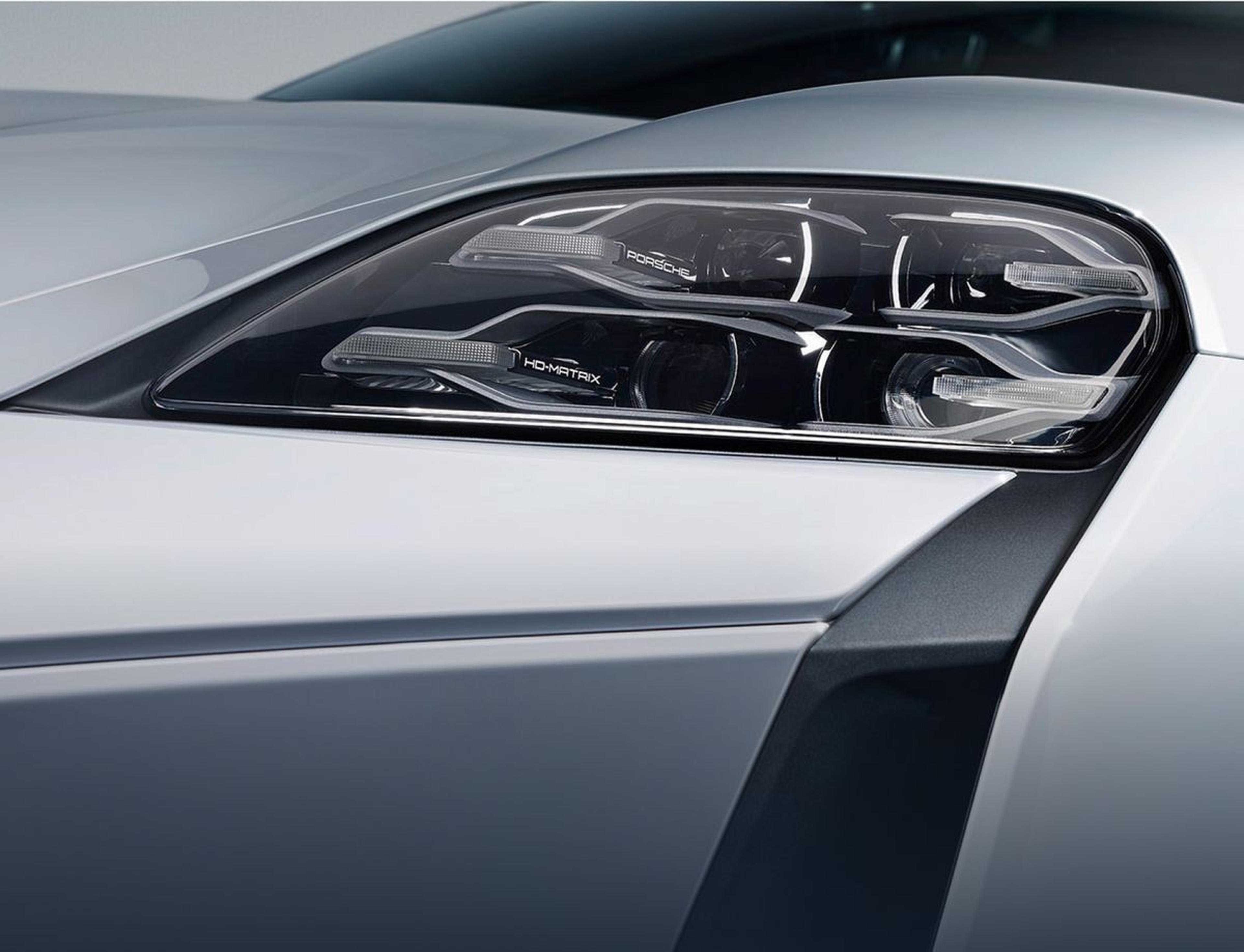 2026 Porsche Taycan HD-Matrix LED headlight detail