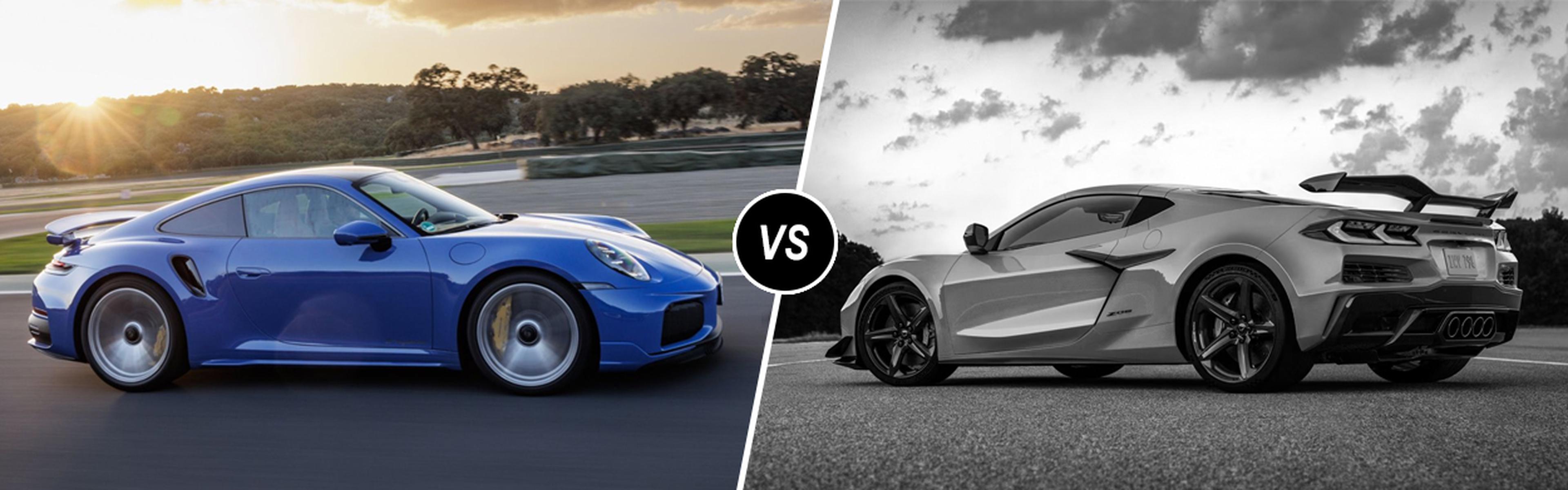 2026 Porsche 911 vs 2026 Chevrolet Corvette Z06 in San Luis Obispo, CA