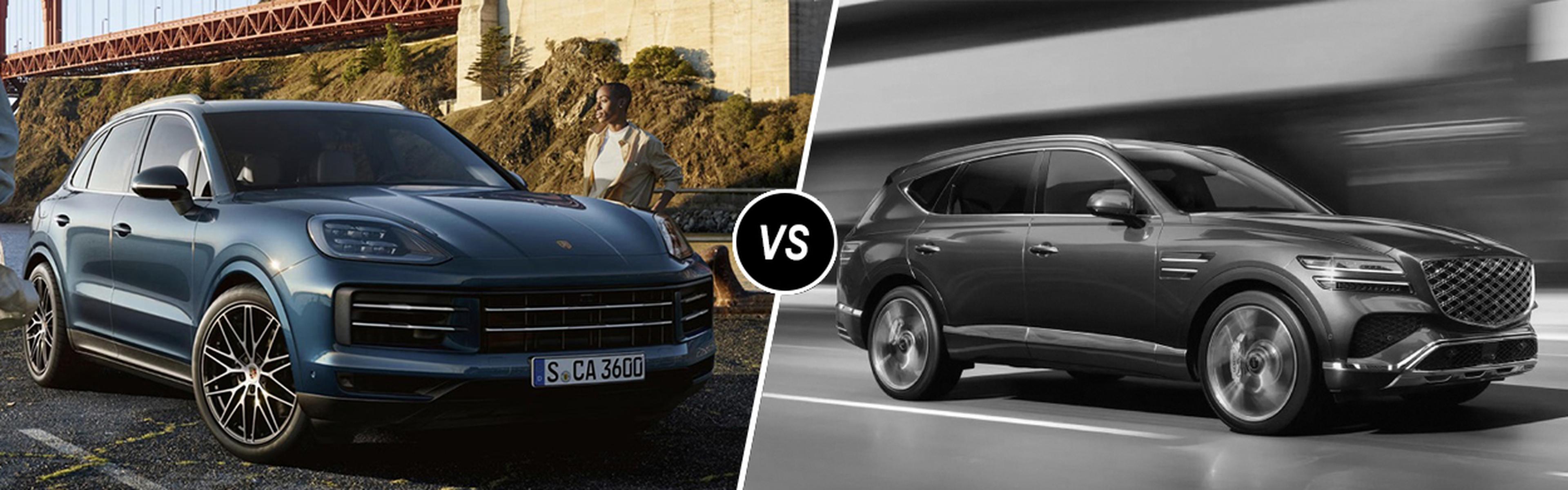 2026 Porsche Cayenne vs 2026 Genesis GV80 in San Luis Obispo, CA