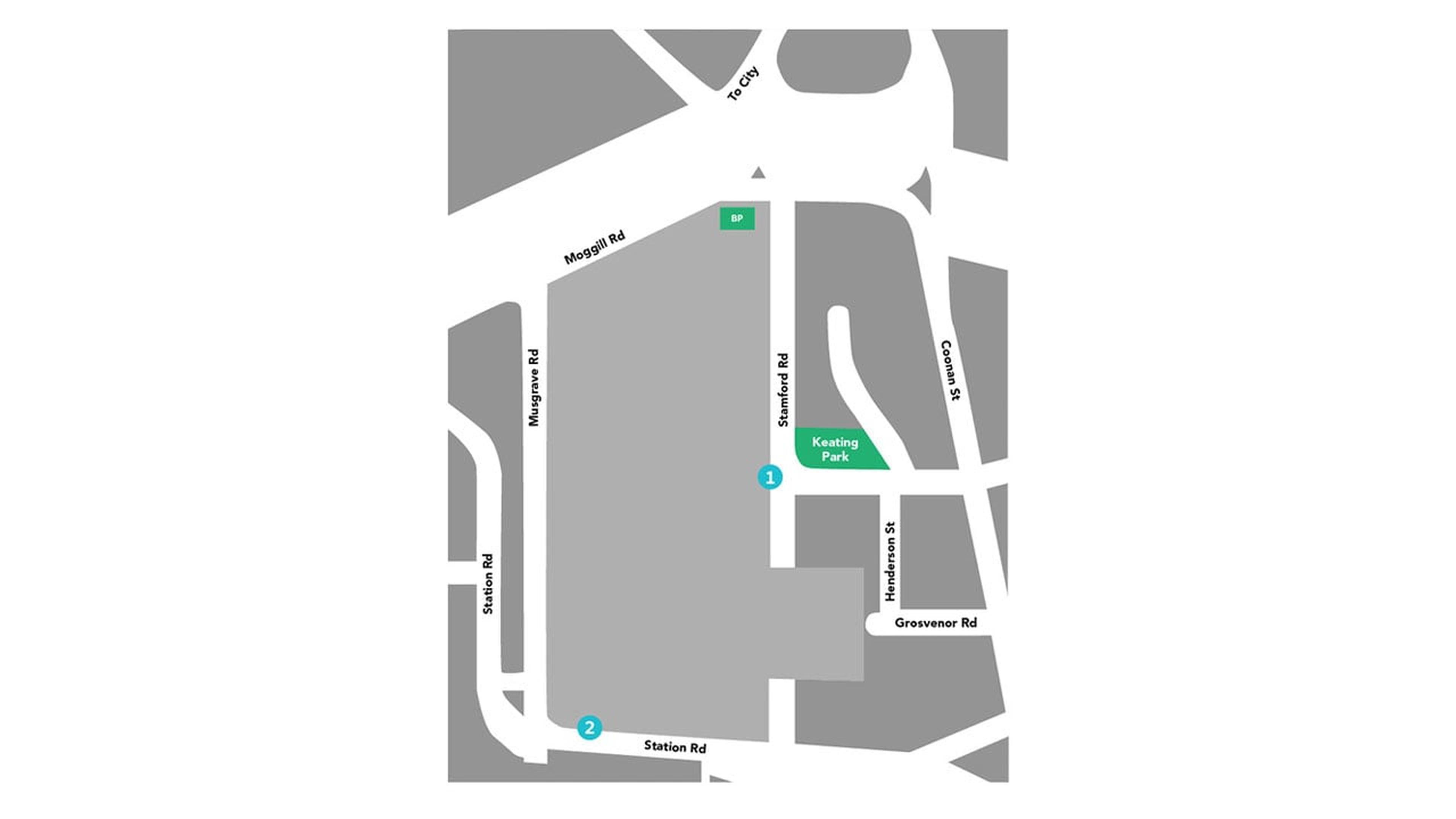 Porsche Studio Brisbane Map