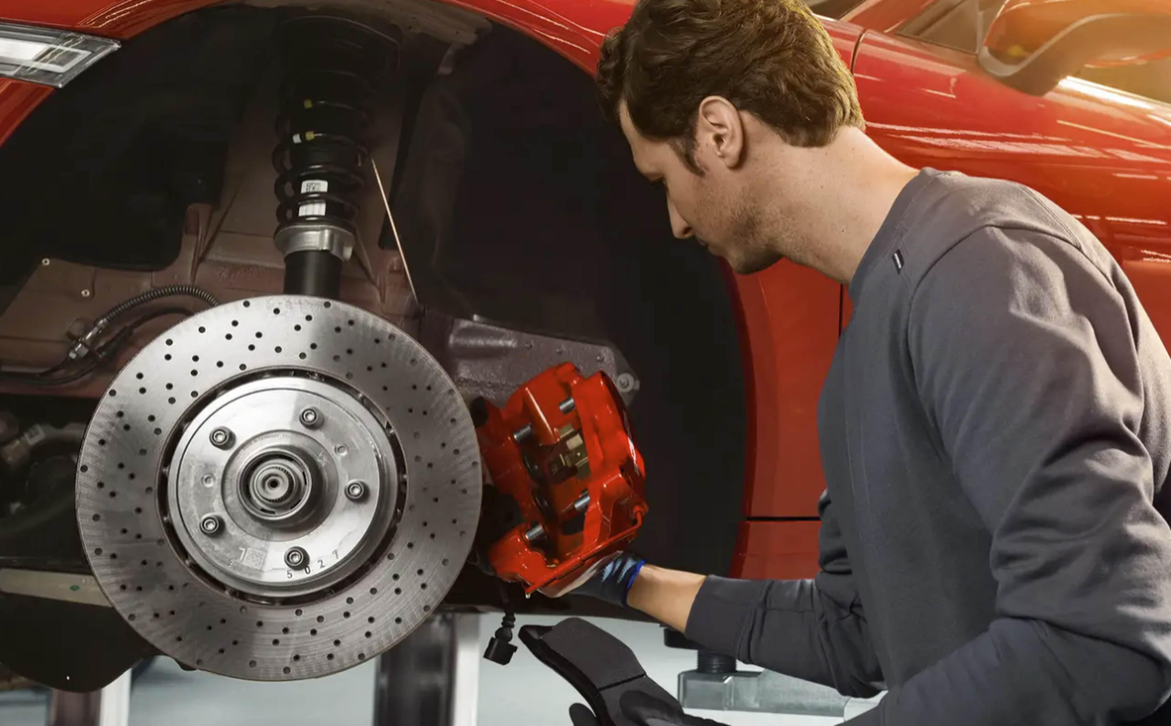 Porsche Brake Service Feature