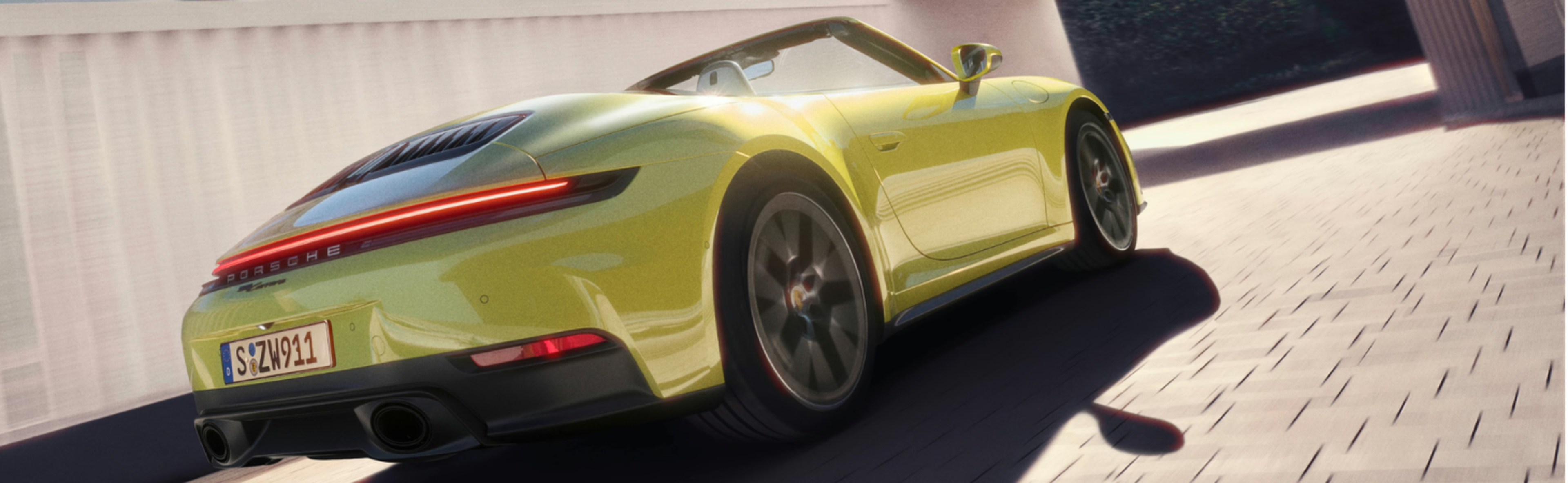 New 911 Carrera Cabriolet model information