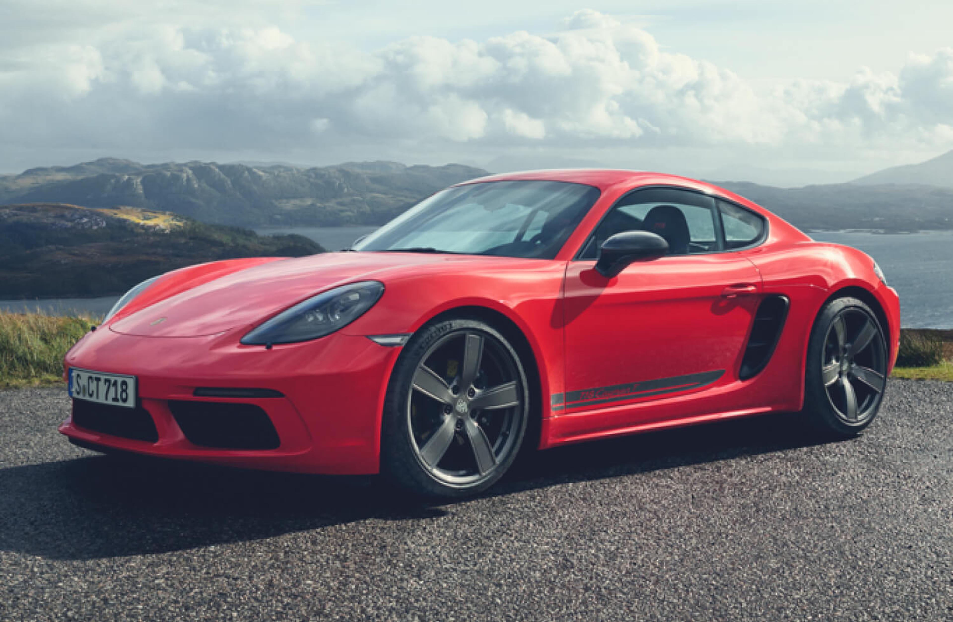 Porsche 718 Cayman Guards Red