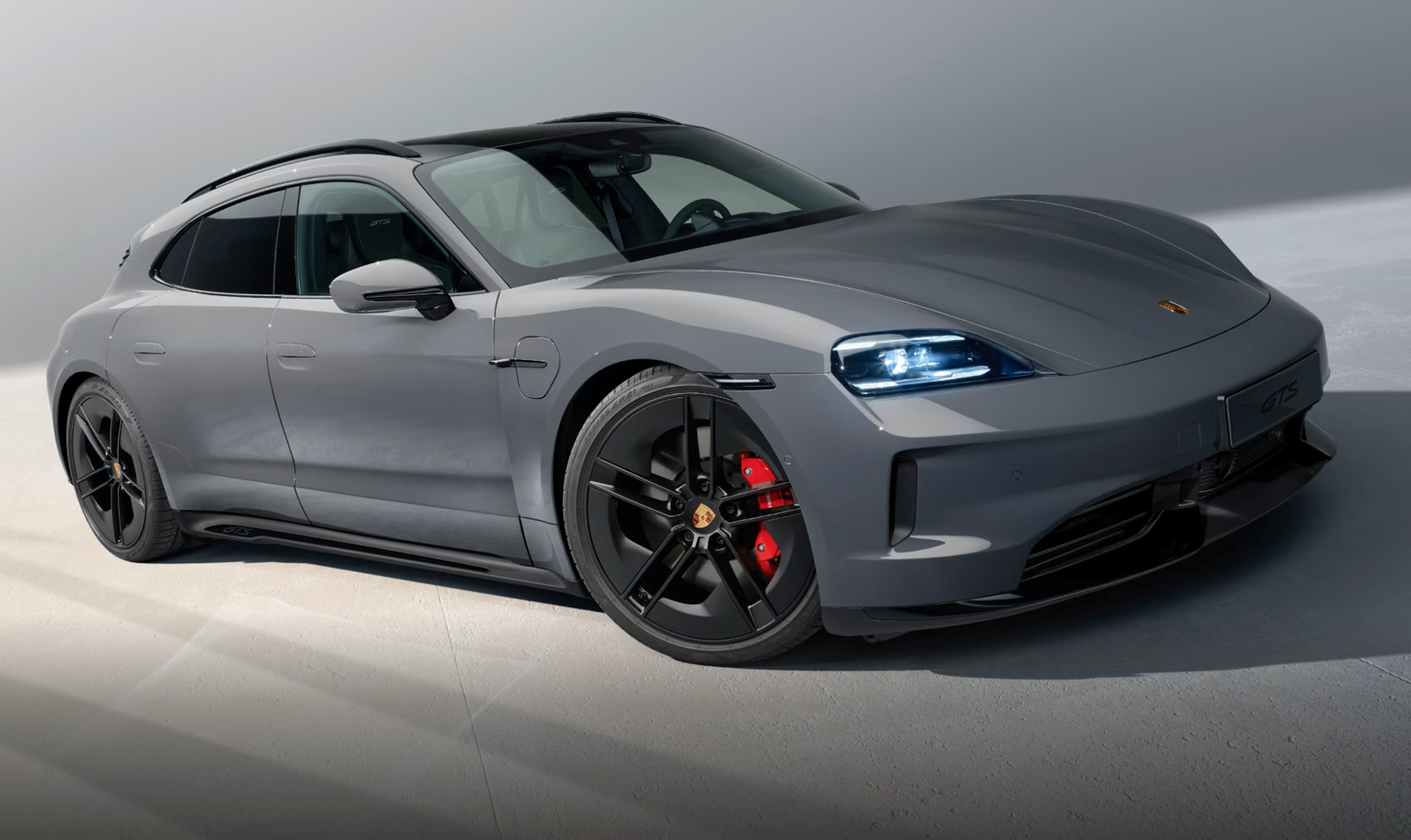 2026 Porsche Taycan GTS Sport Turismo posed