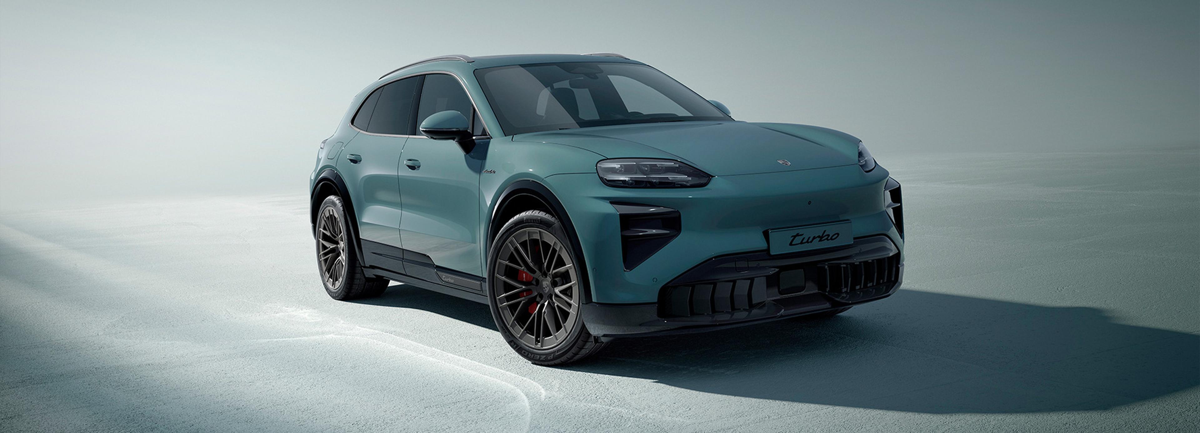 Exceptional inside and out. The new Cayenne Turbo Electric at Porsche North Olmsted