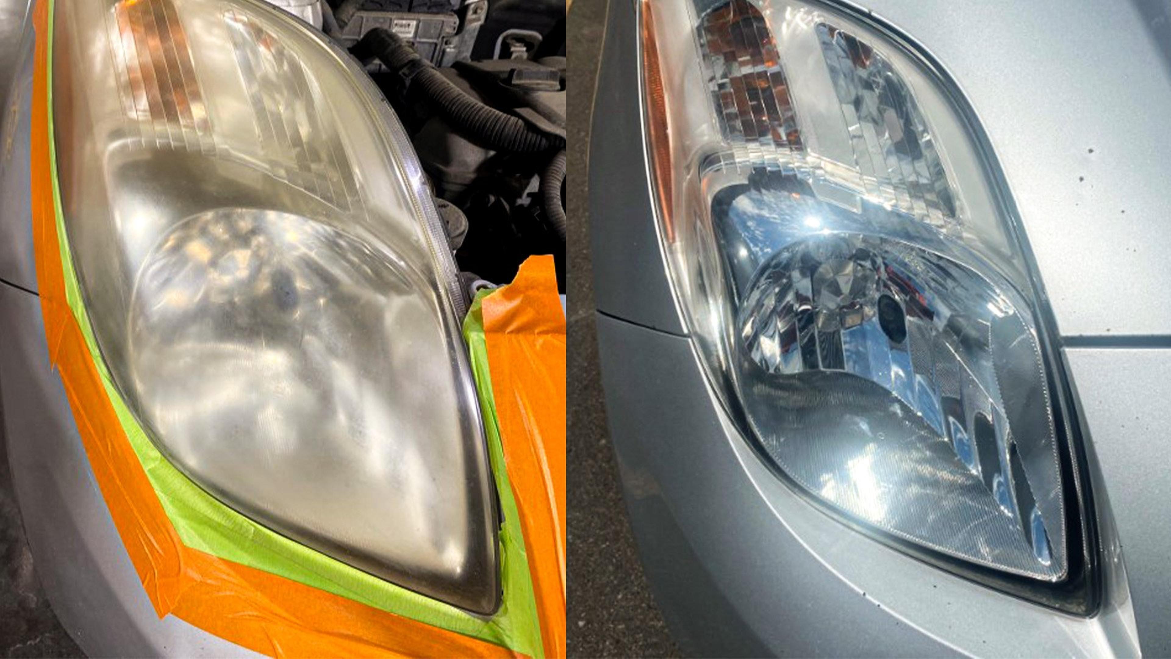 Headlight Restoration Comparison