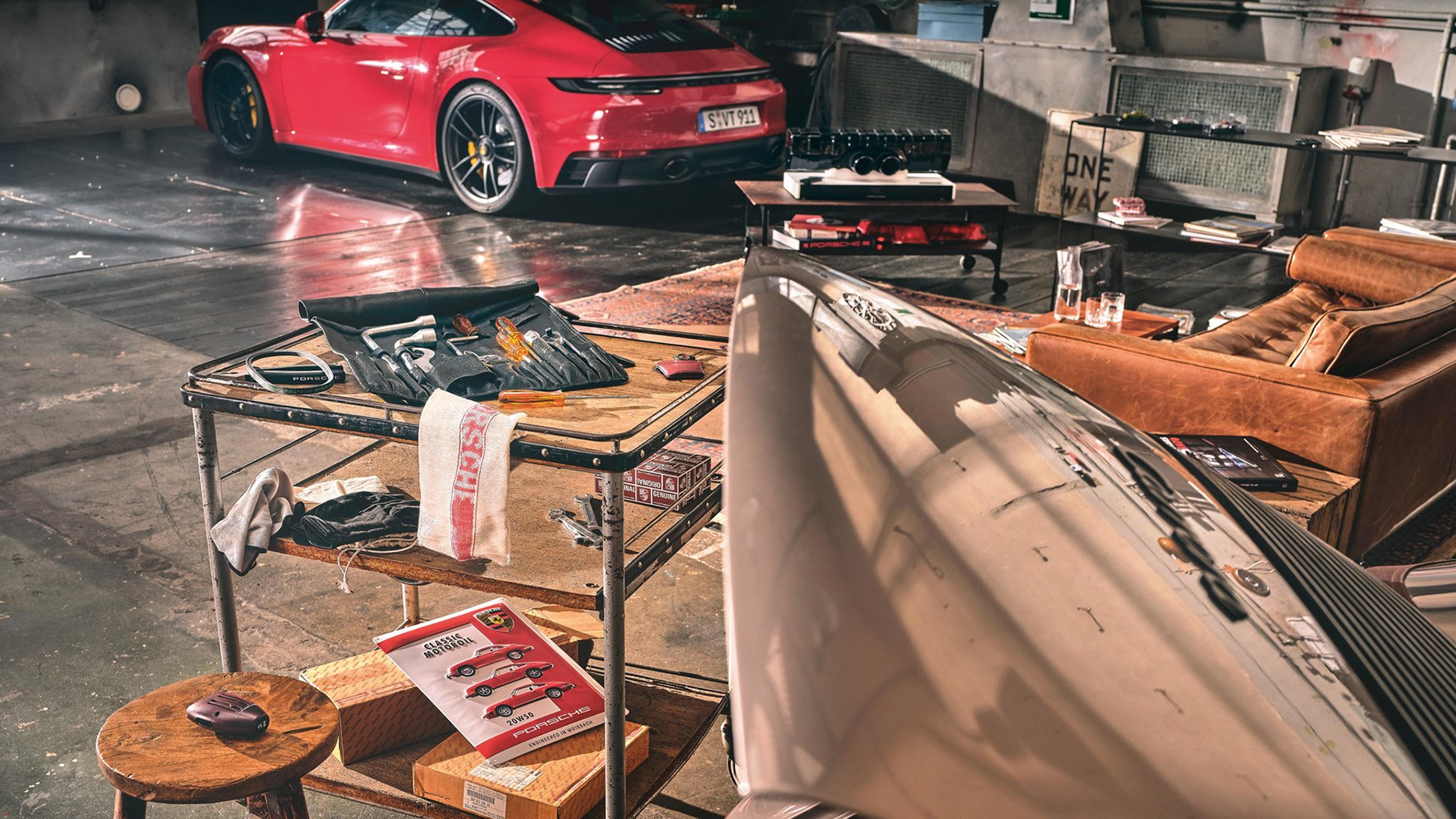 Classic and New Porsche Resto Shop