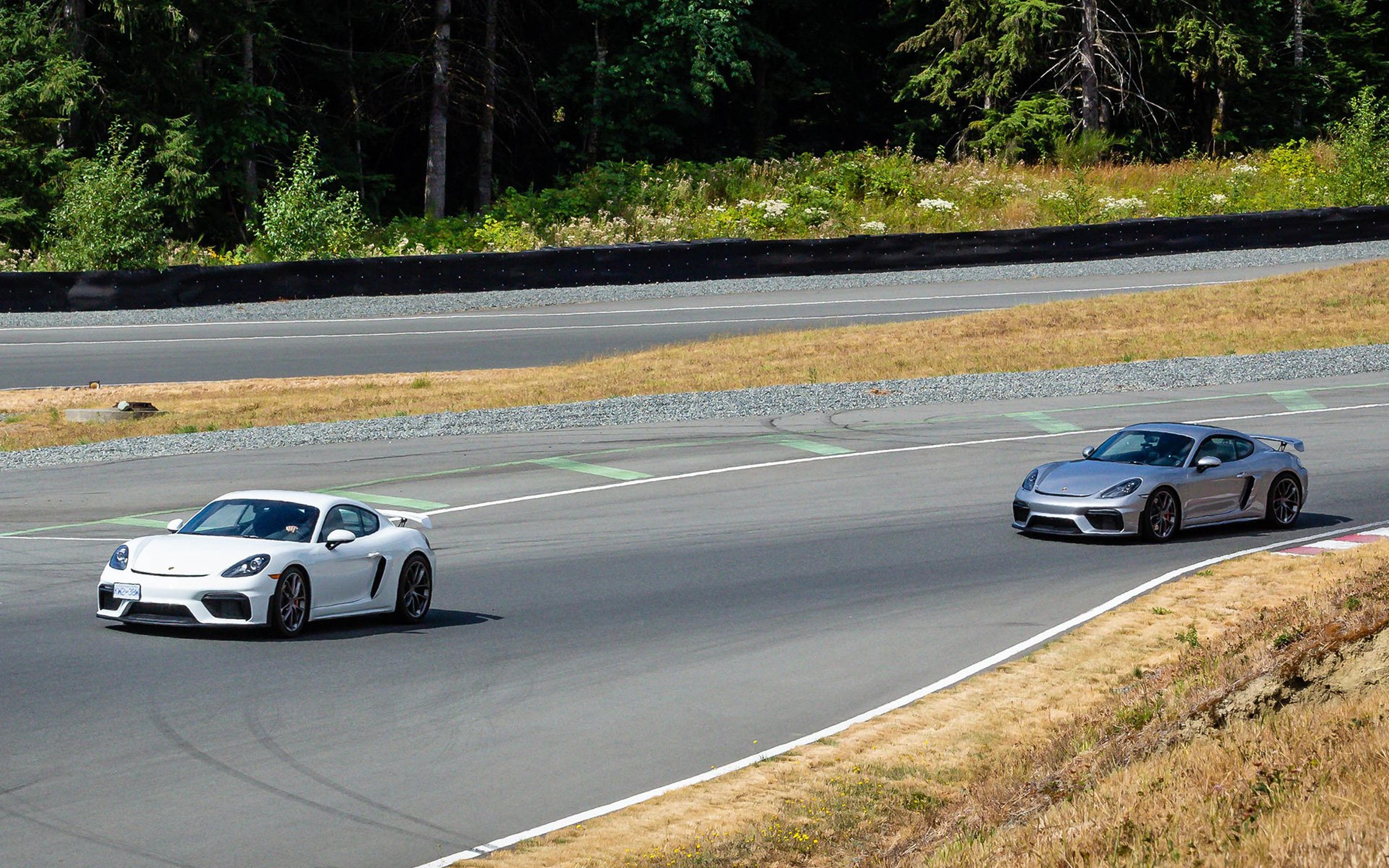 Porsche GT Day at Vancouver Island Motorsport Circuit on August 8th, 2021.