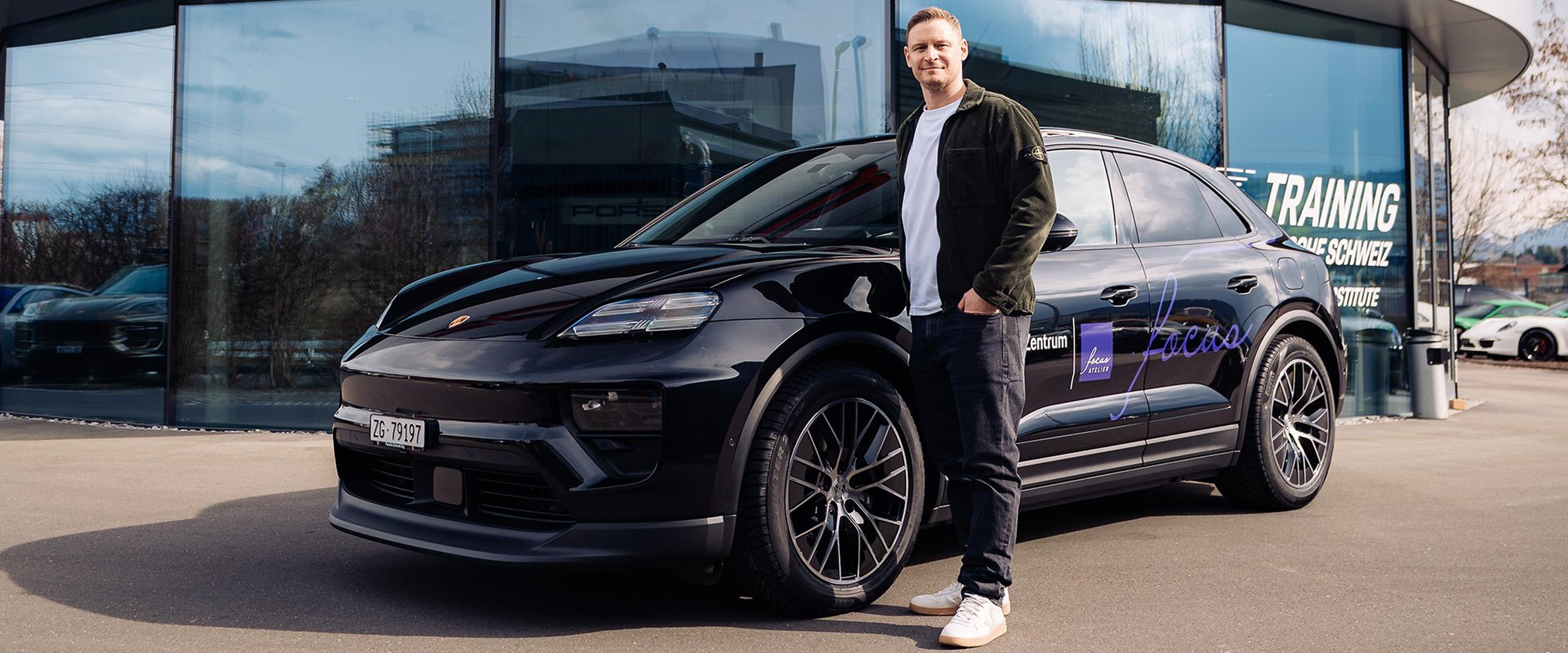 Porsche Zentrum Zug und Patrick Mahler vom focus ATELIER 