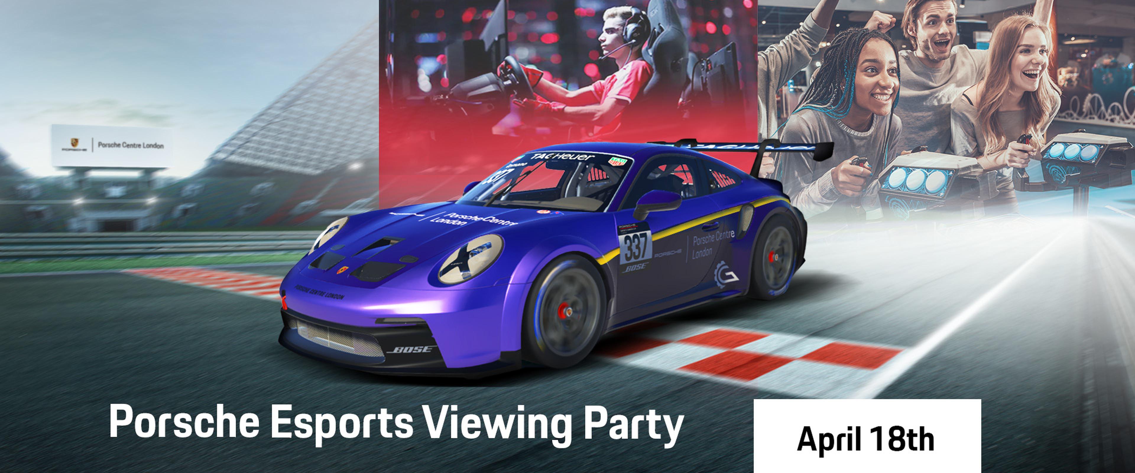 Porsche Esports Viewing Party