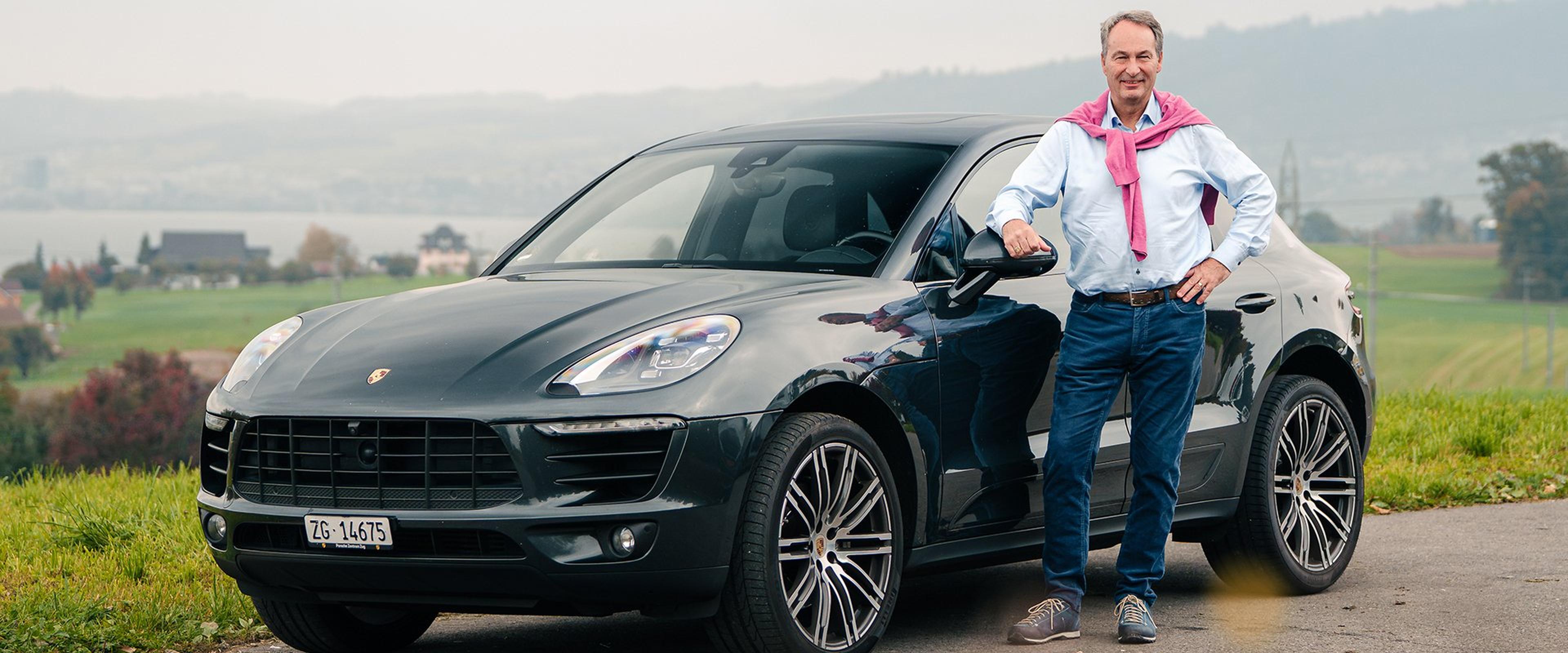 Thilo Höllen und sein Porsche Sportwagen