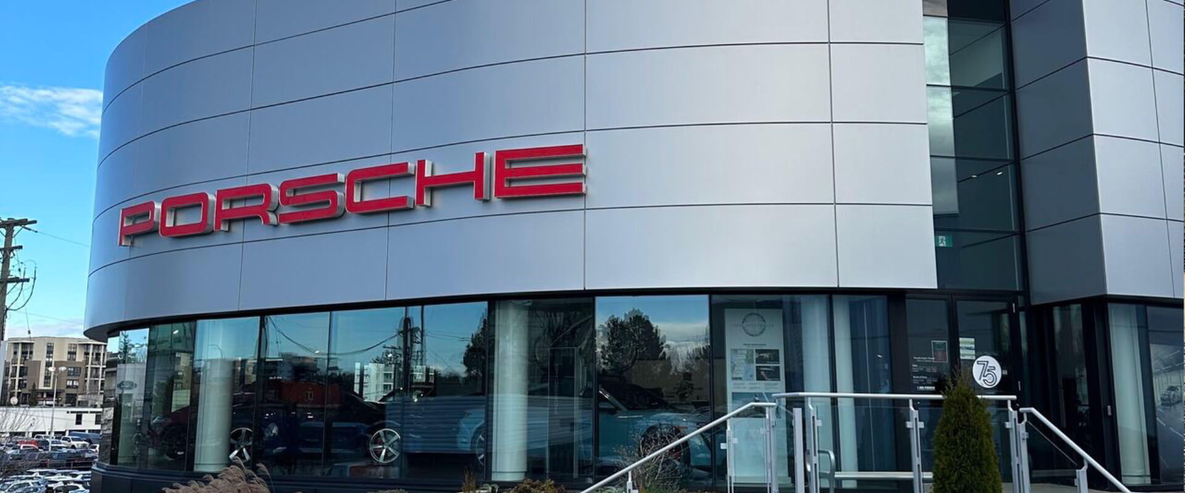 Porsche Centre Victoria building exterior