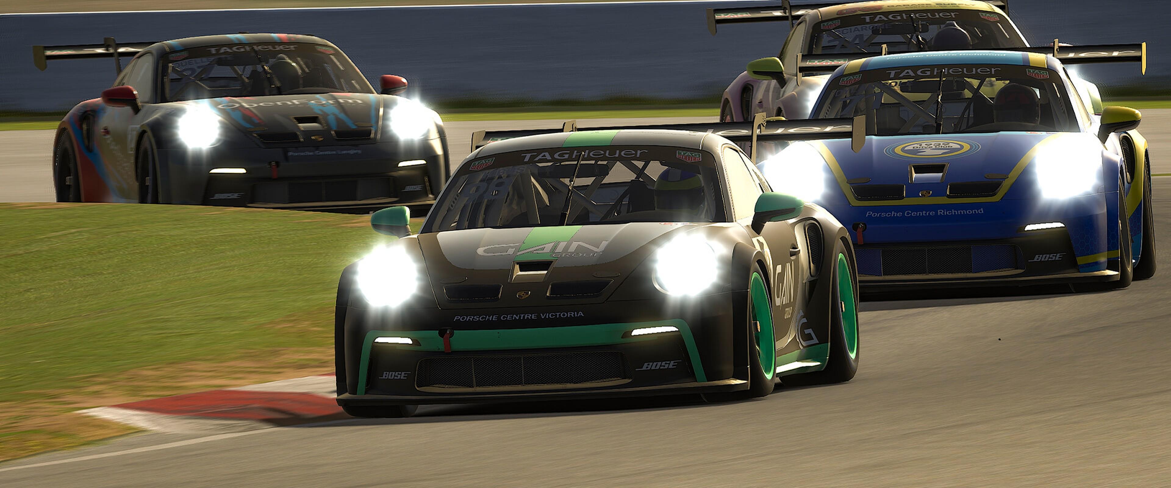2024 Esports Canada Porsche race track