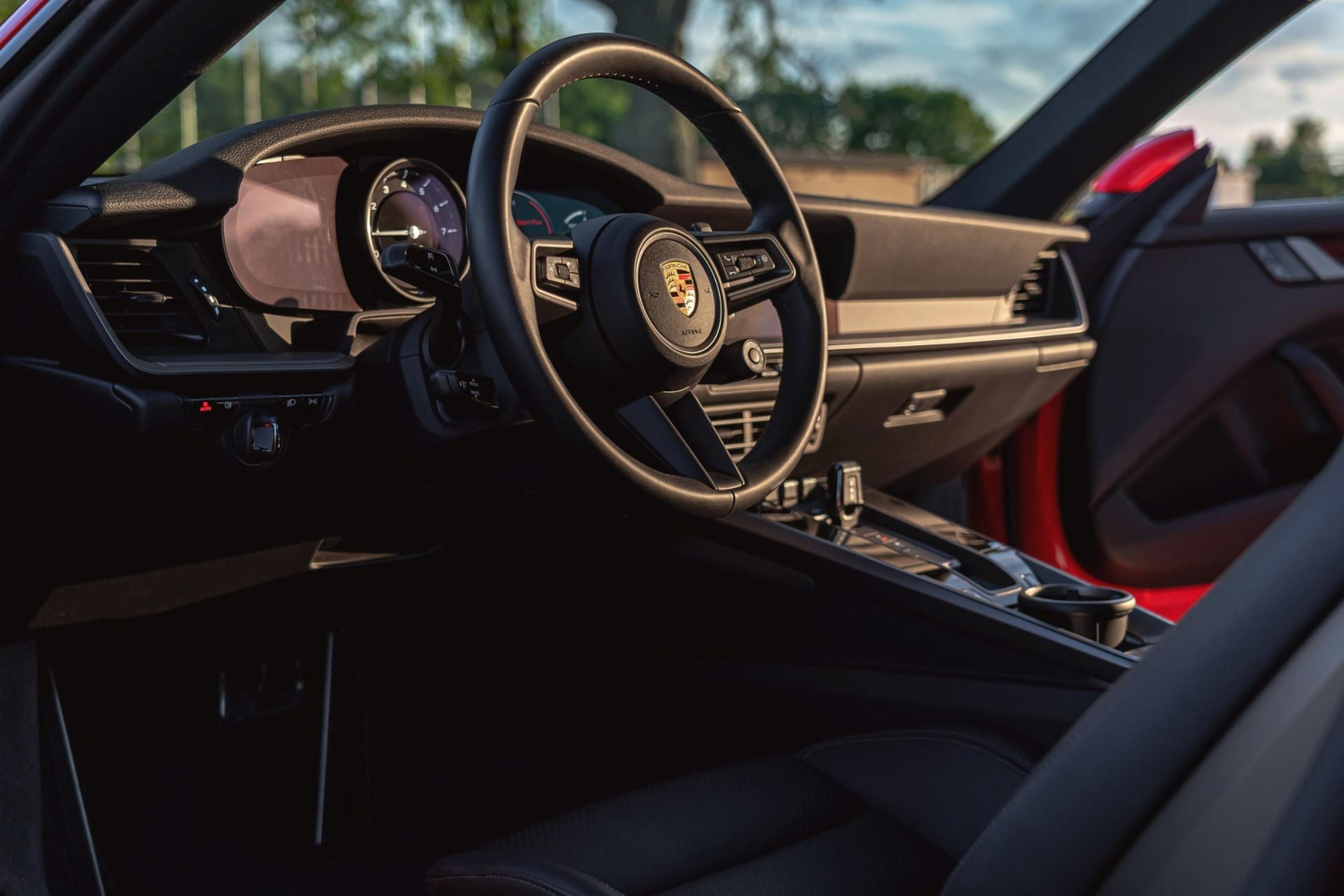 Porsche 911 Carrera steering wheel