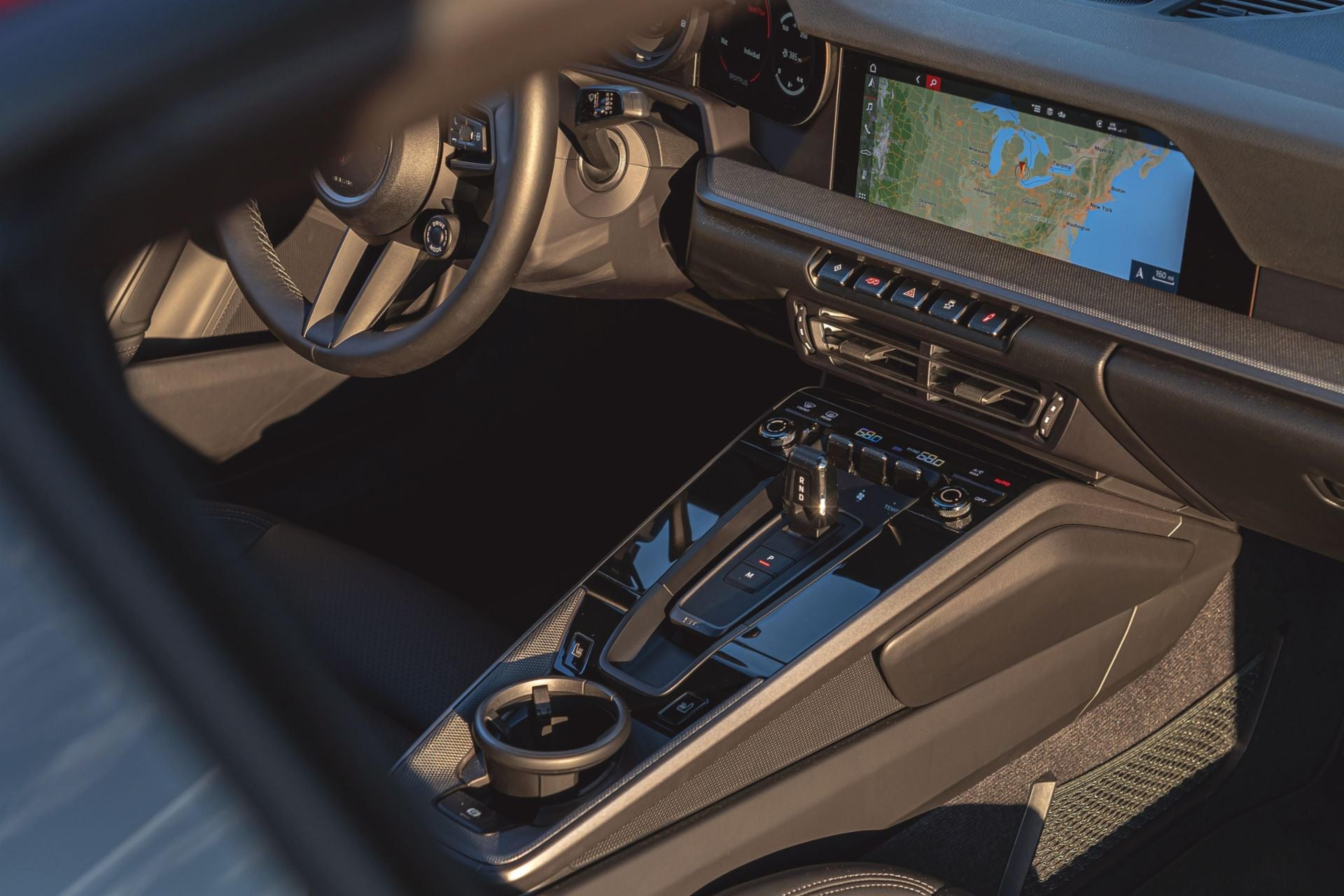 Porsche 911 Carrera interior