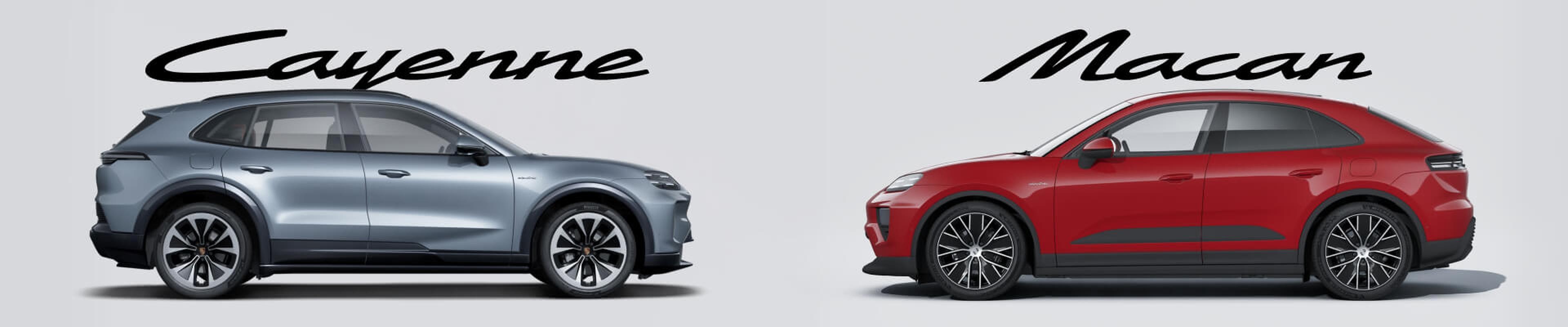 Porsche Cayenne Electric vs. Macan Electric