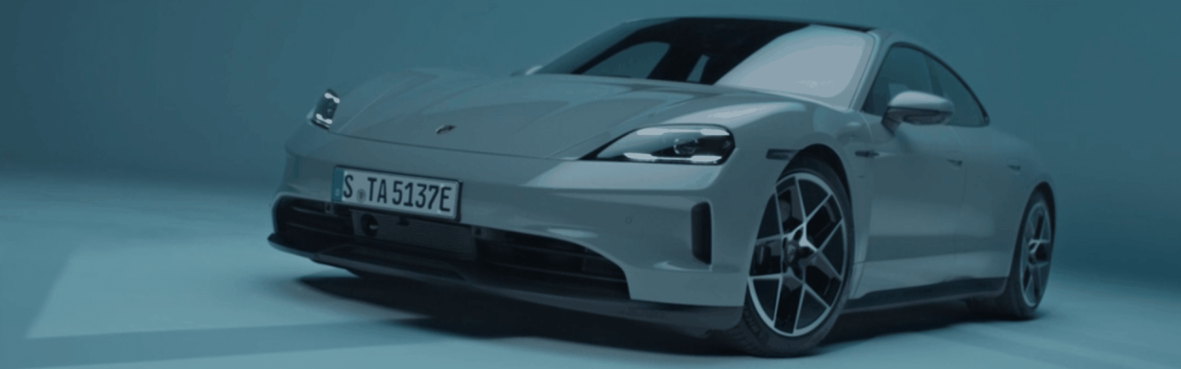 2026 Porsche Taycan Banner