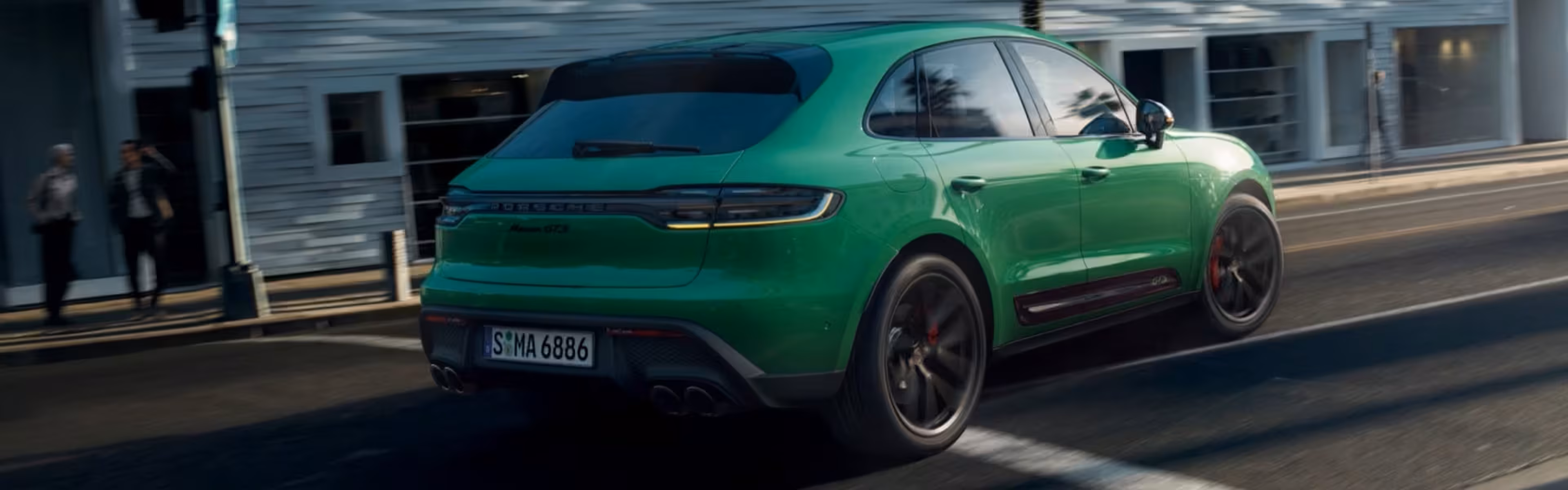 2026 Porsche Macan With Porsche Active Suspension Management Banner