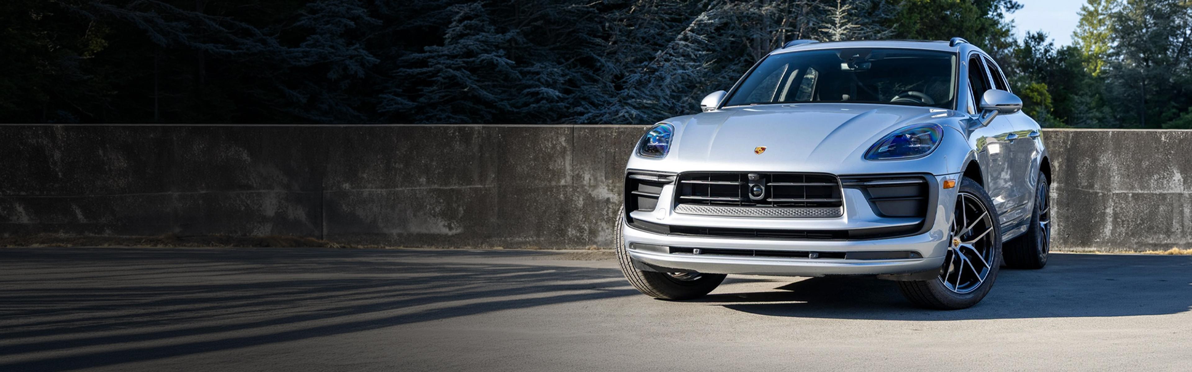 2026 Porsche Macan parked and front facing