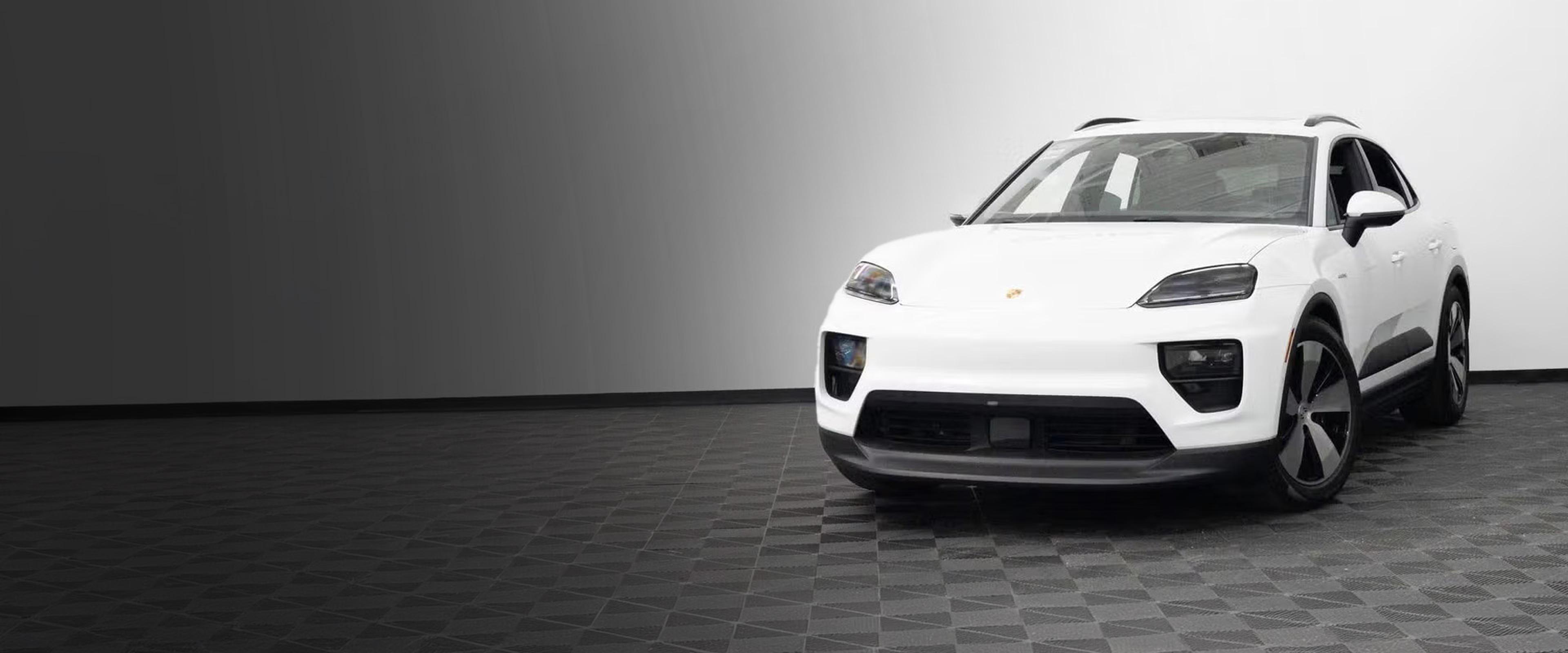 2026 Porsche Macan 4 Electric parked forward