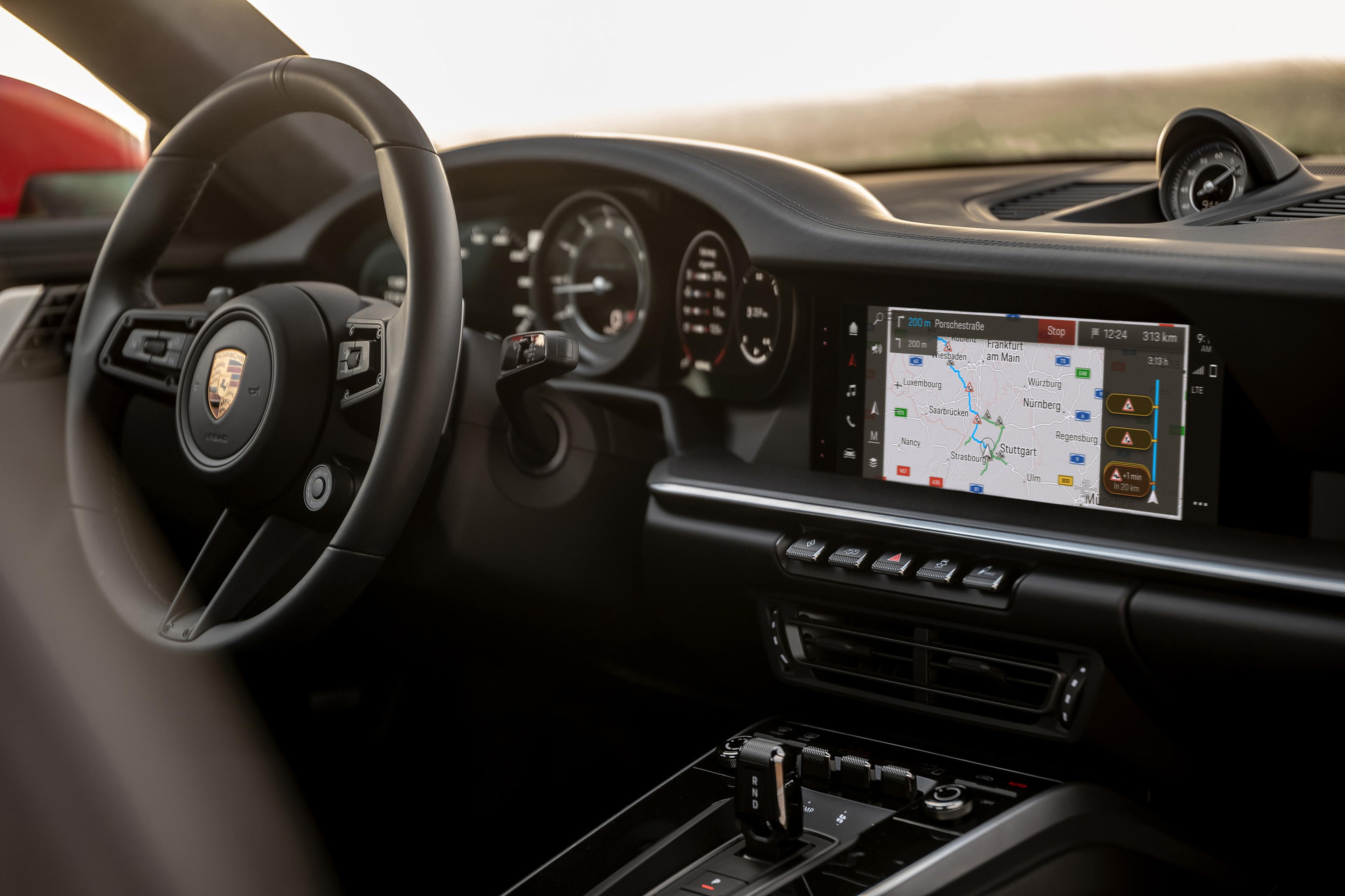 Nouveau système d'infodivertissement Porsche