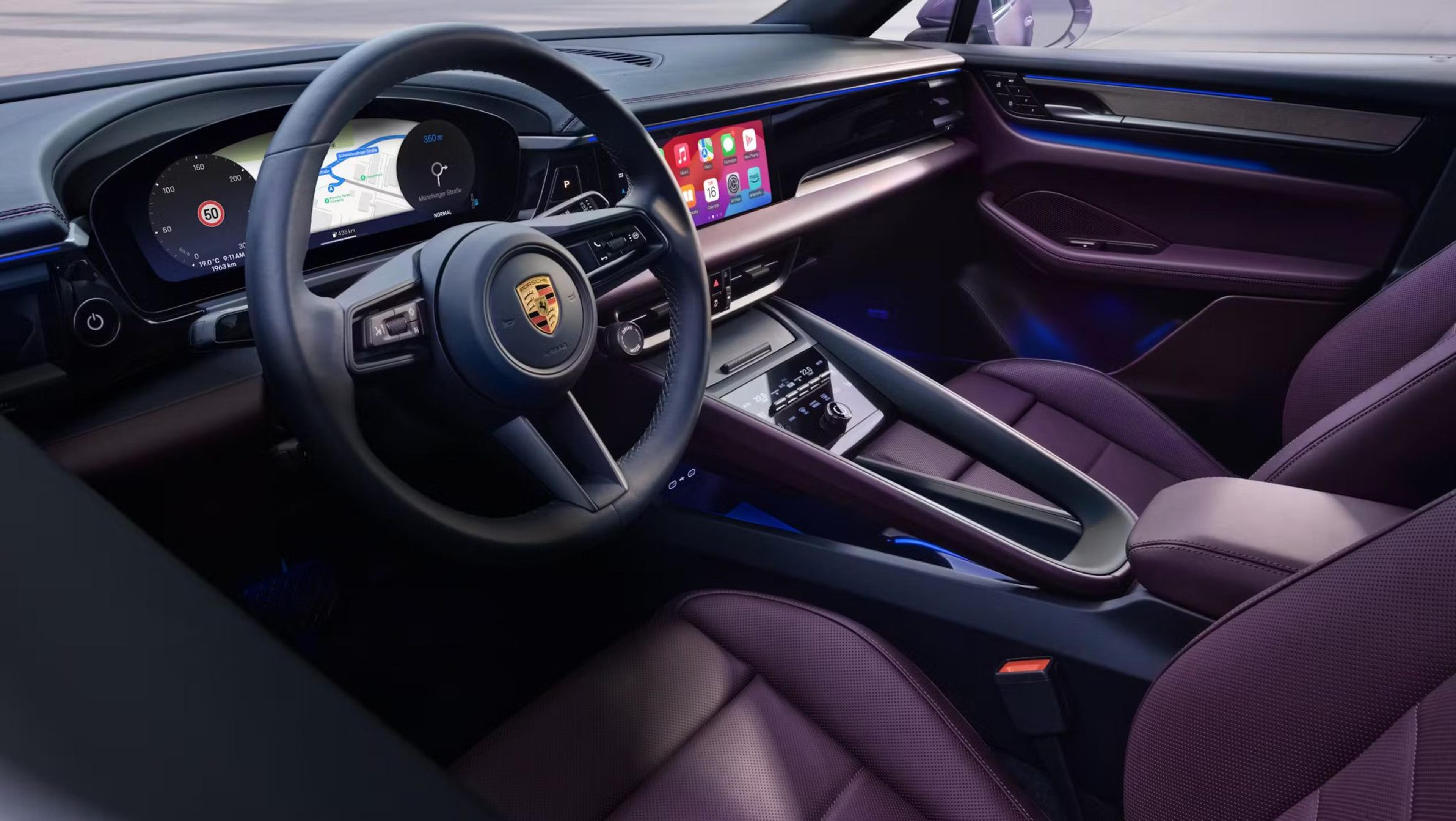 Driver experience in the 2026 Porsche Macan EV highlighting balanced handling and everyday usability