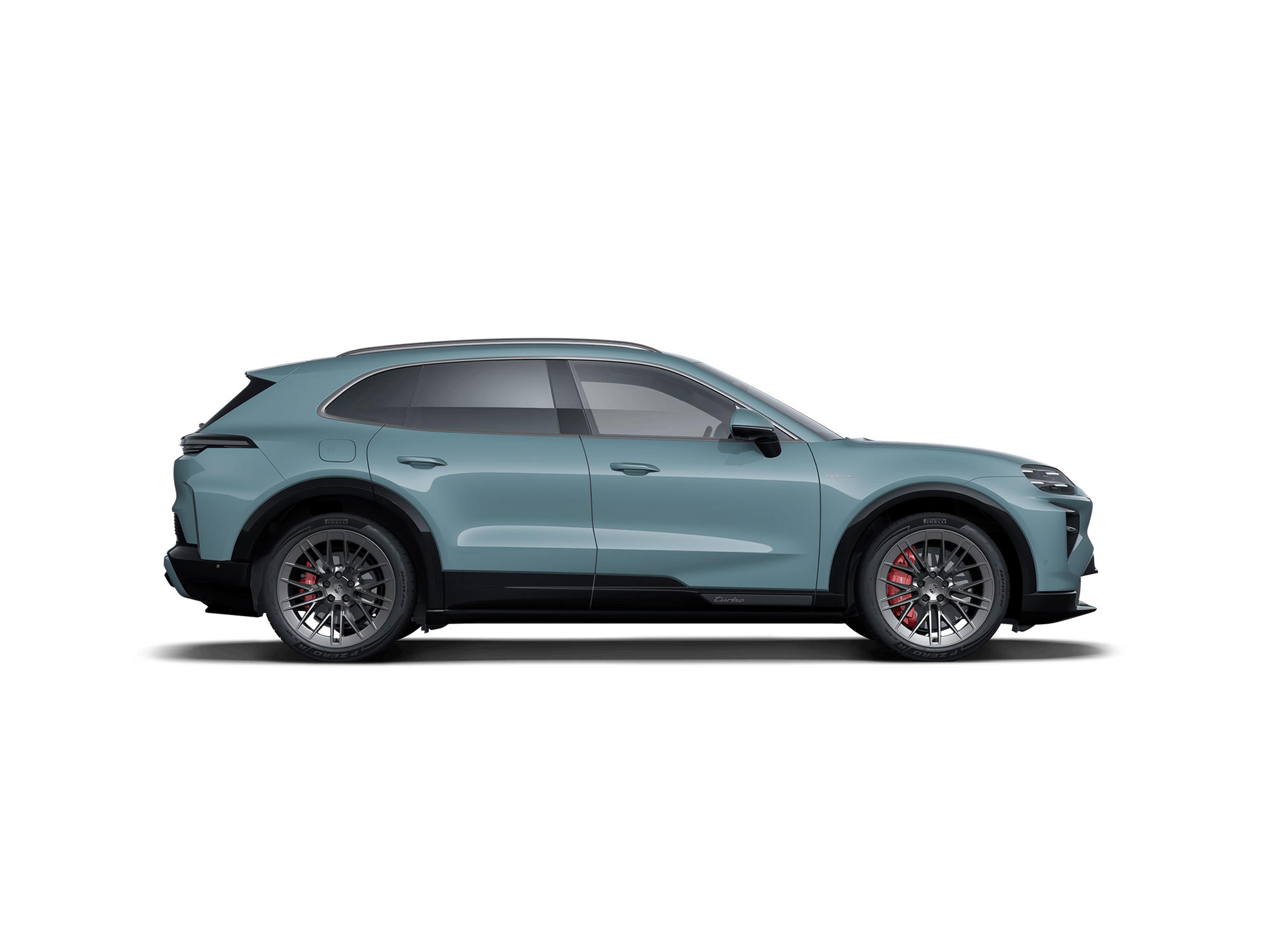 Porsche Cayenne Turbo in seitlicher Ansicht