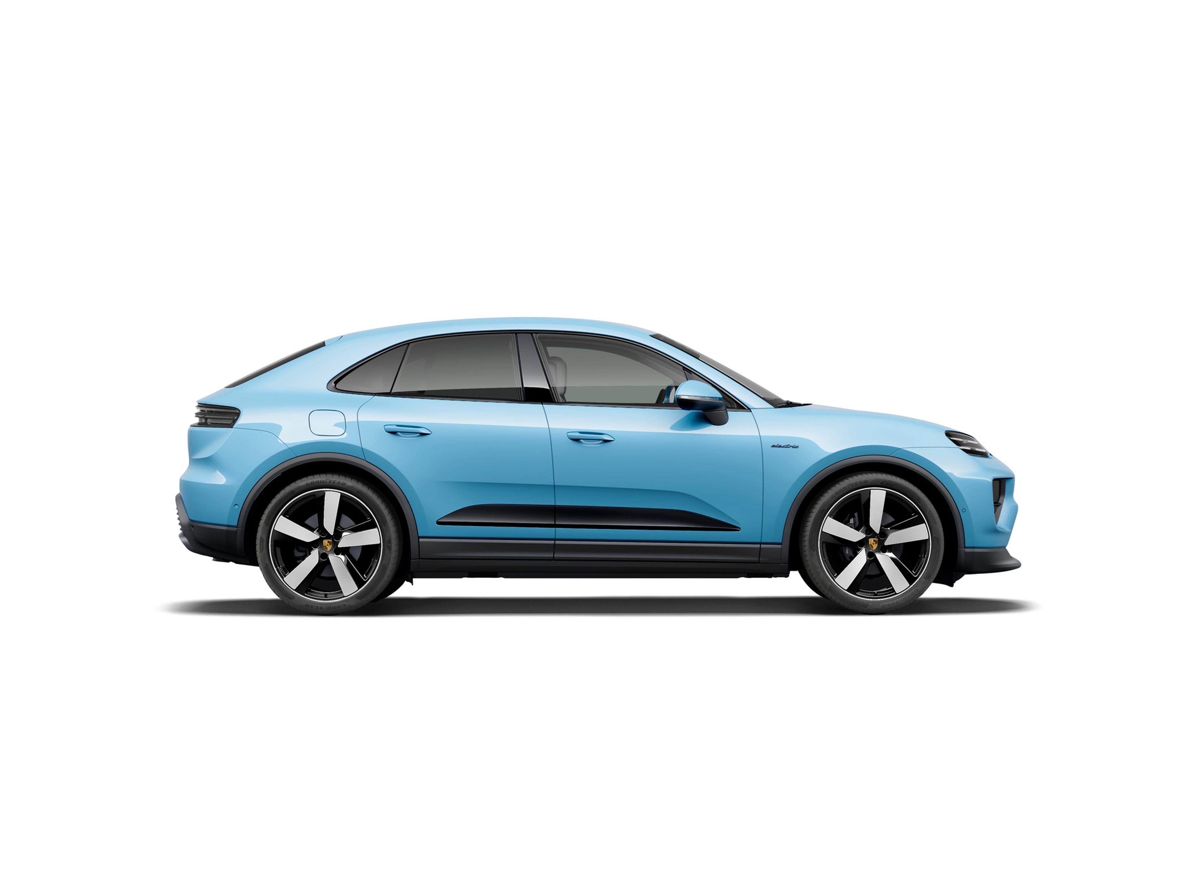 Porsche Macan in blau