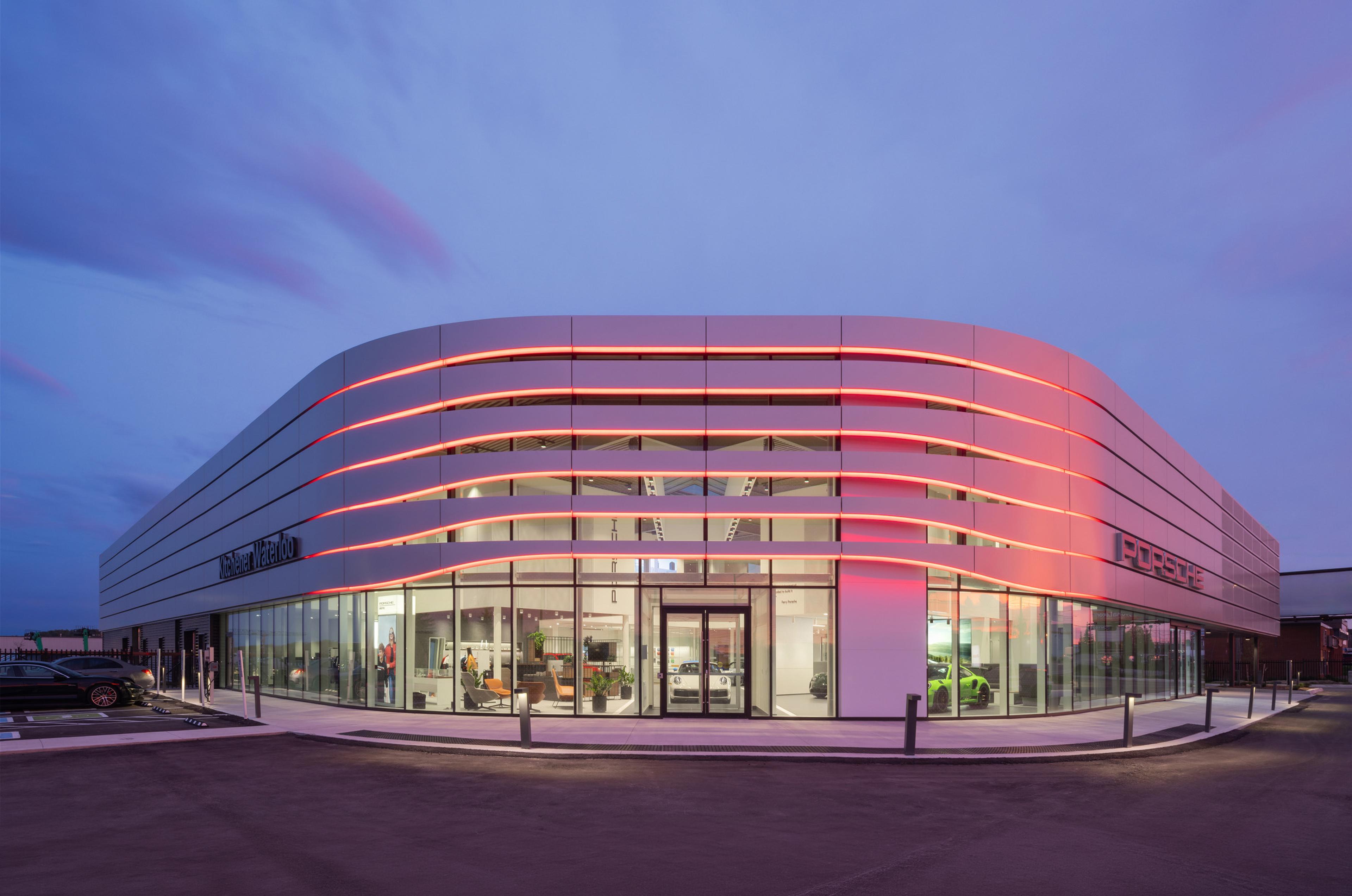 Porsche Centre Kitchener Waterloo Exterior