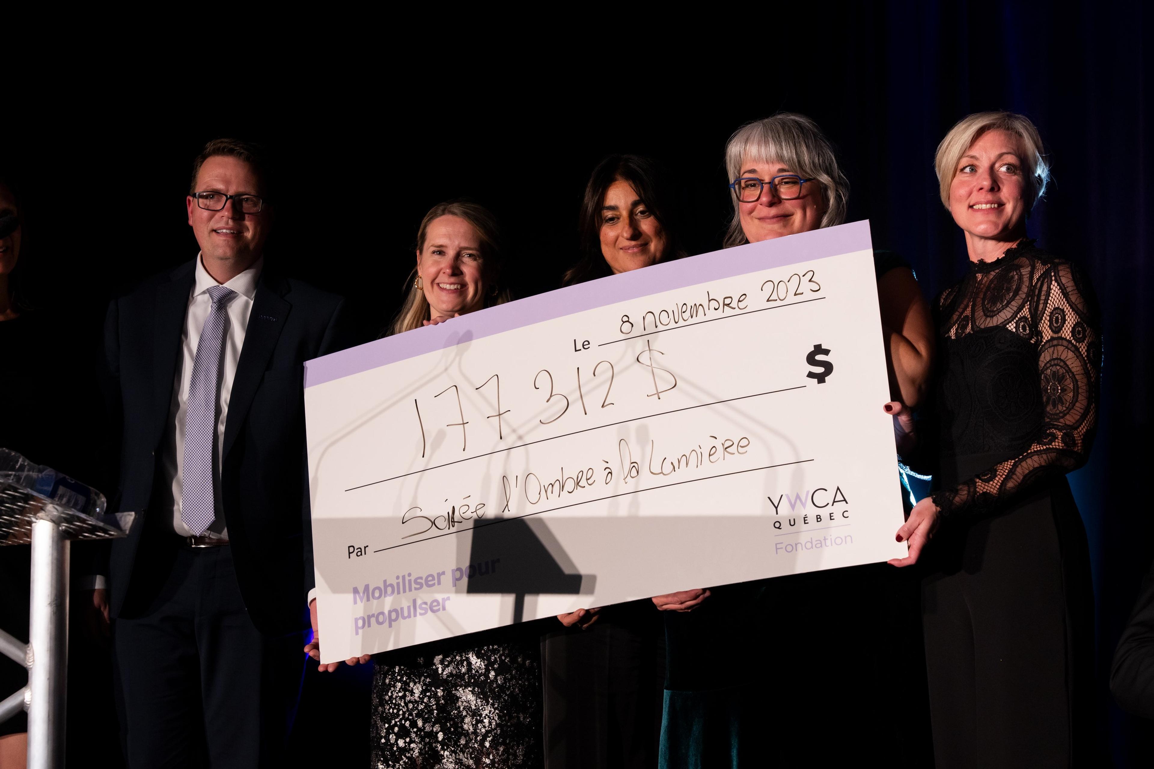 Plus de 177 000 amassés pour la fondation YWCA
