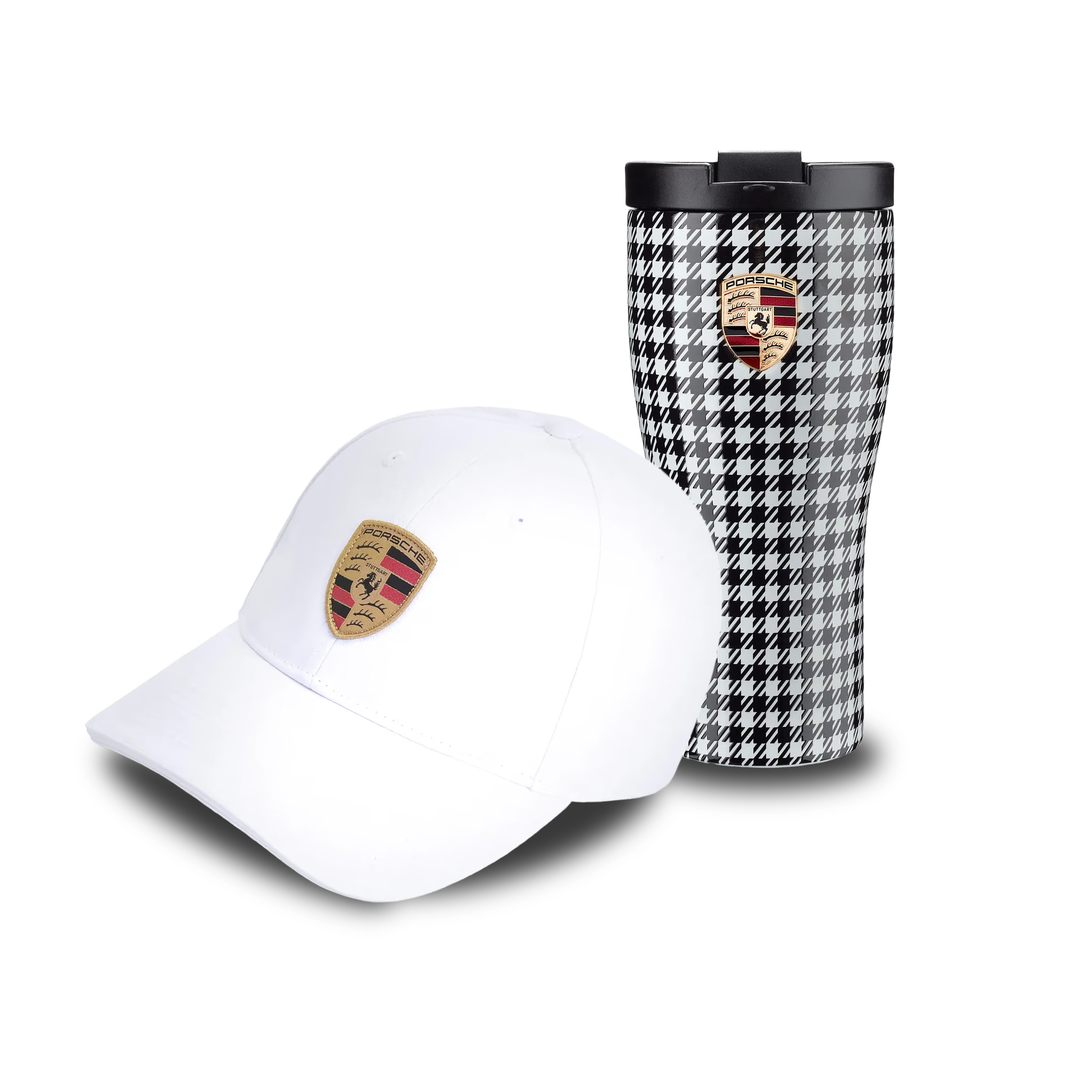 White Classic Essential cap Pepita Thermal Cup